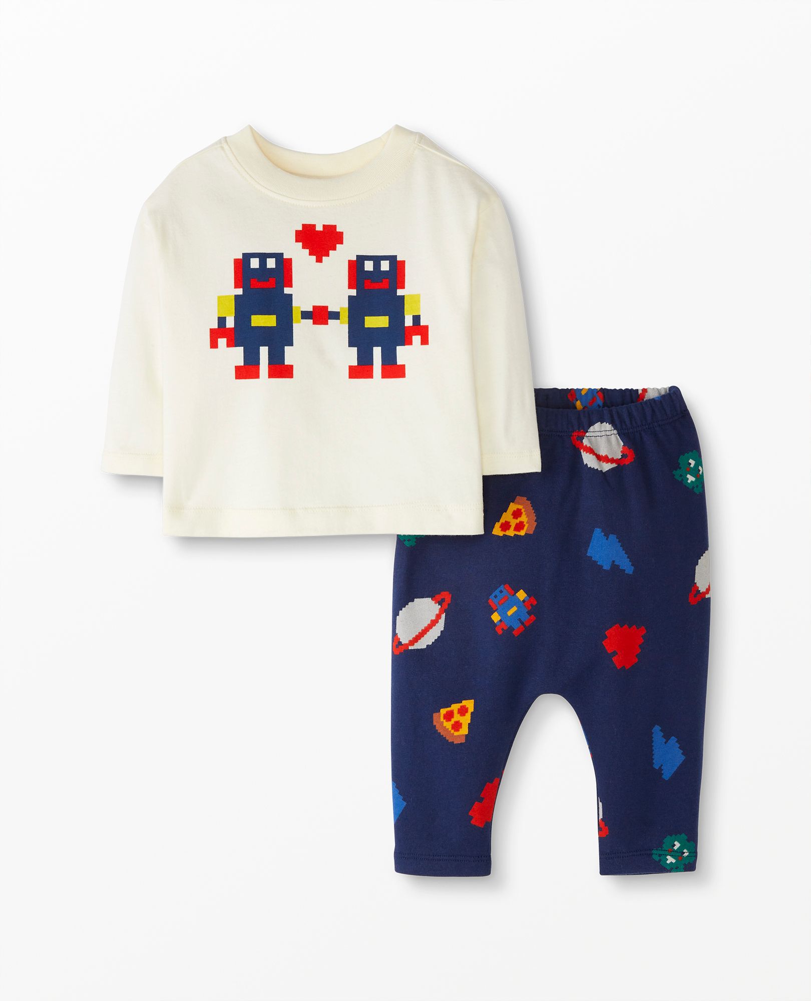 Baby Graphic Tee & Pants Set