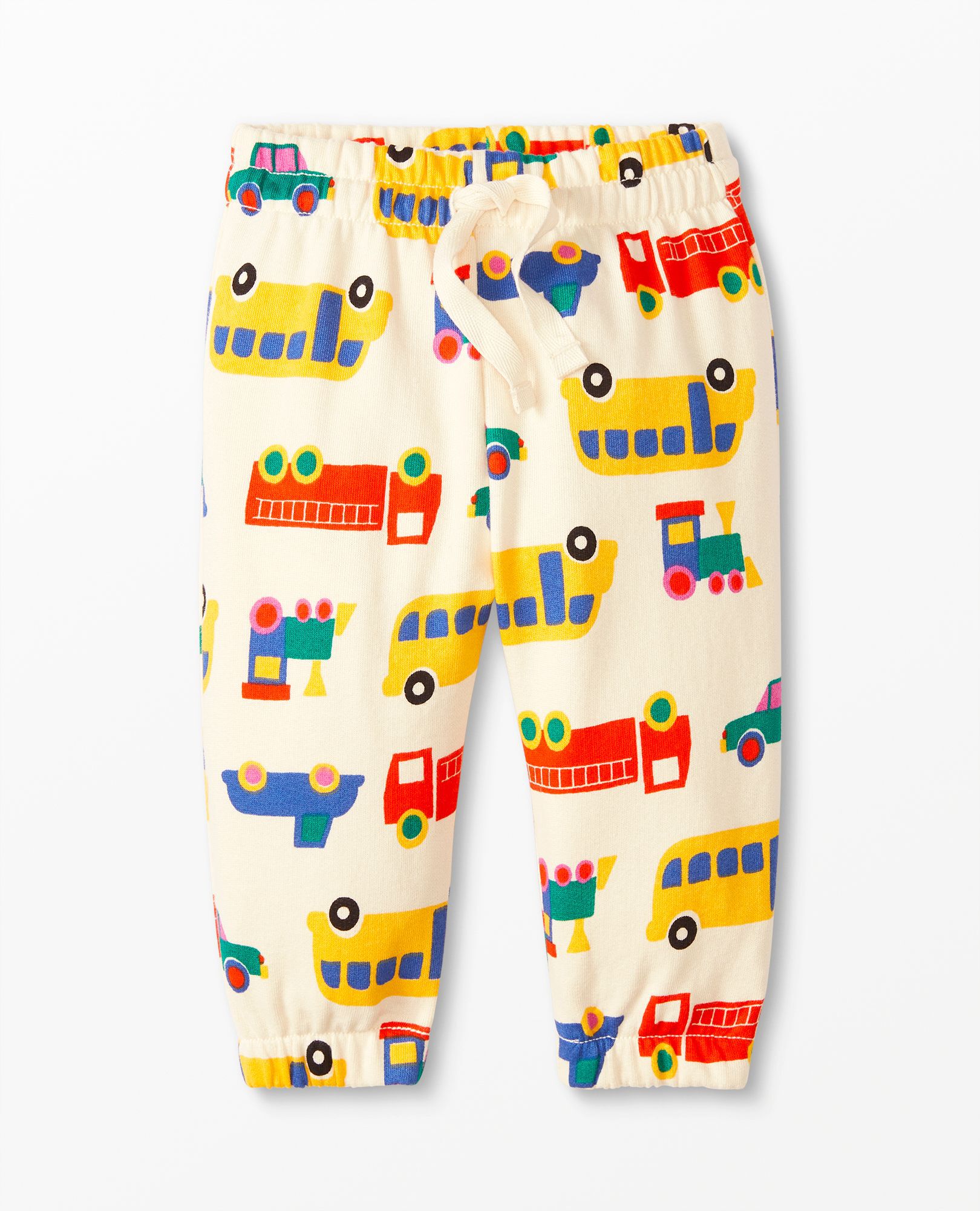 Baby Print Jogger In French Terry