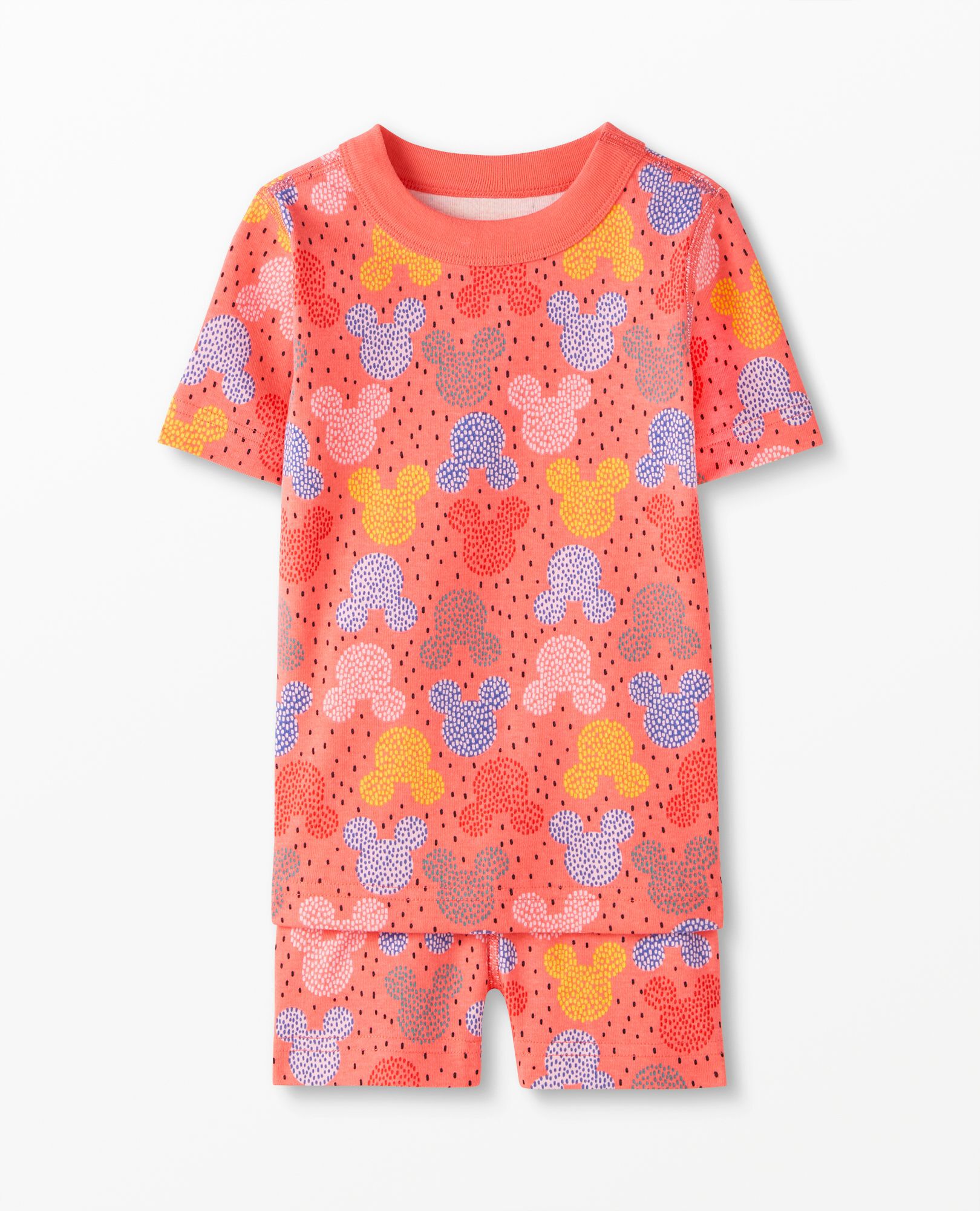 Disney Mickey Mouse Vacation Short John Pajama Set