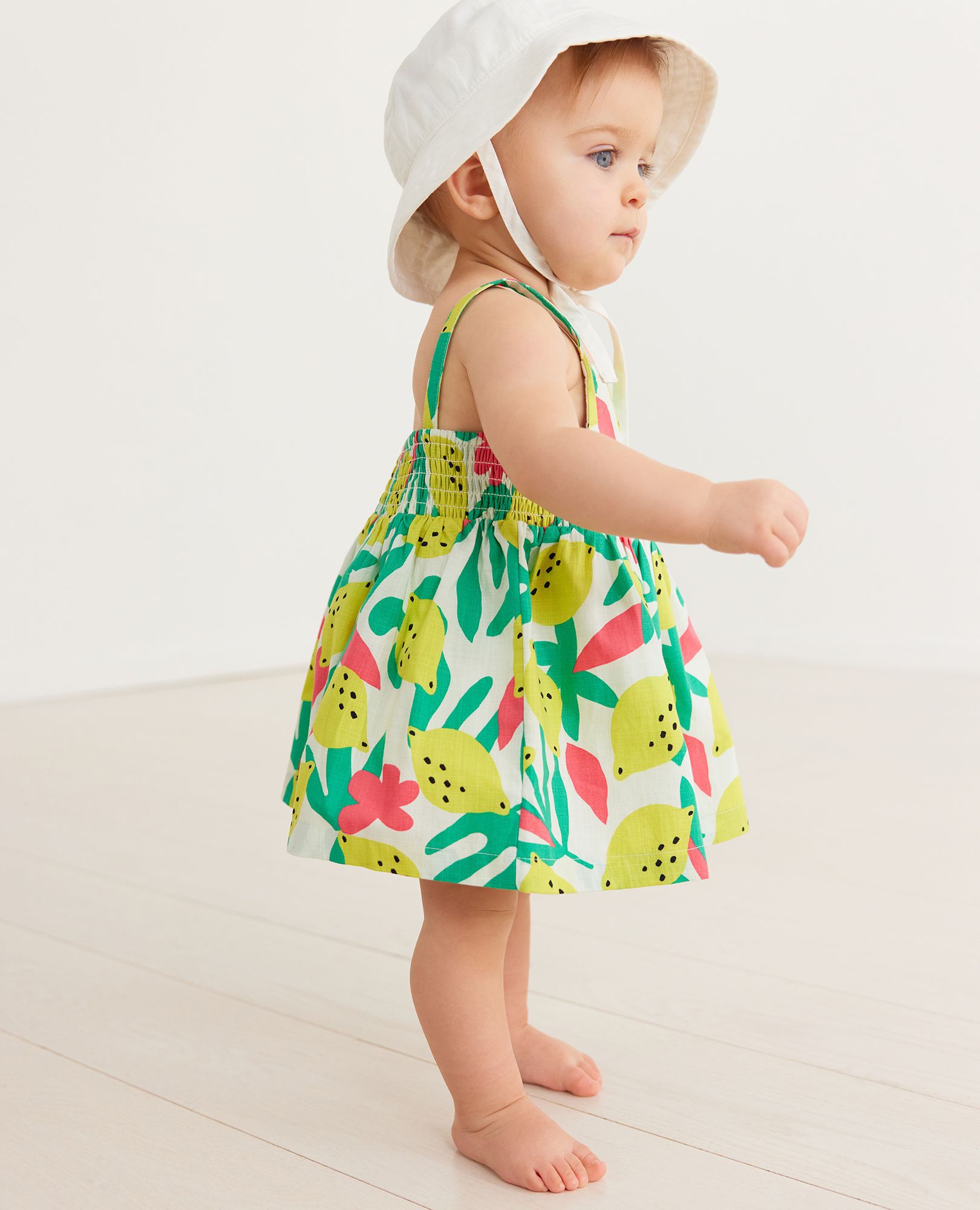 Baby Poplin Dress & Bloomer Set