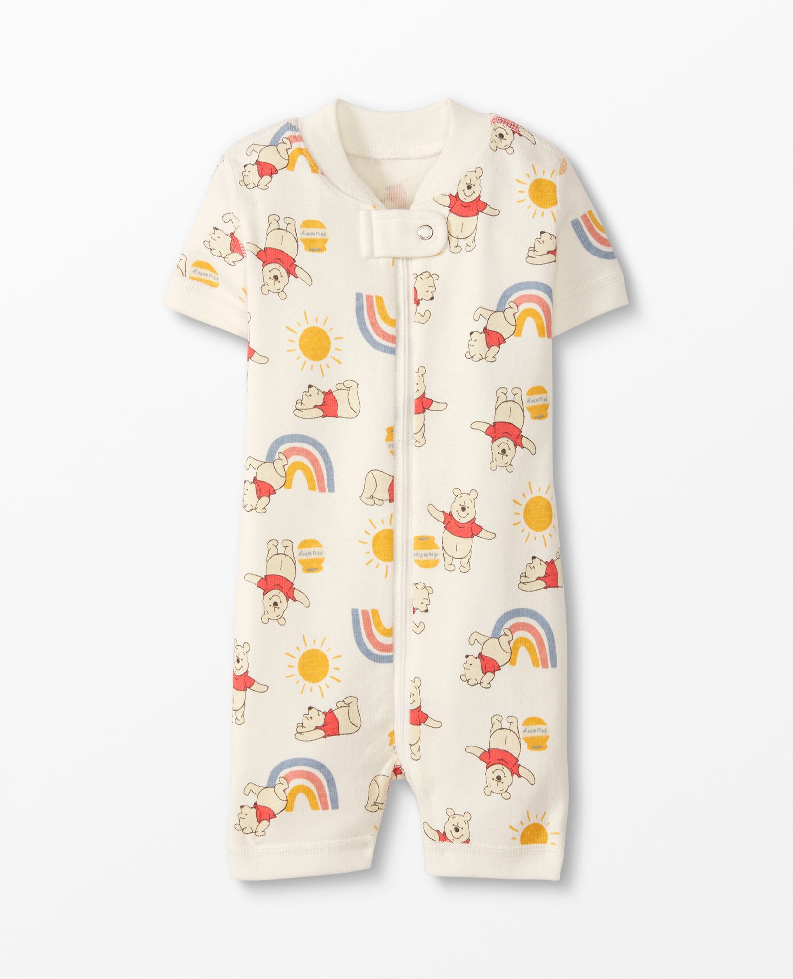 Baby Winnie The Pooh Summer Shortie Sleeper