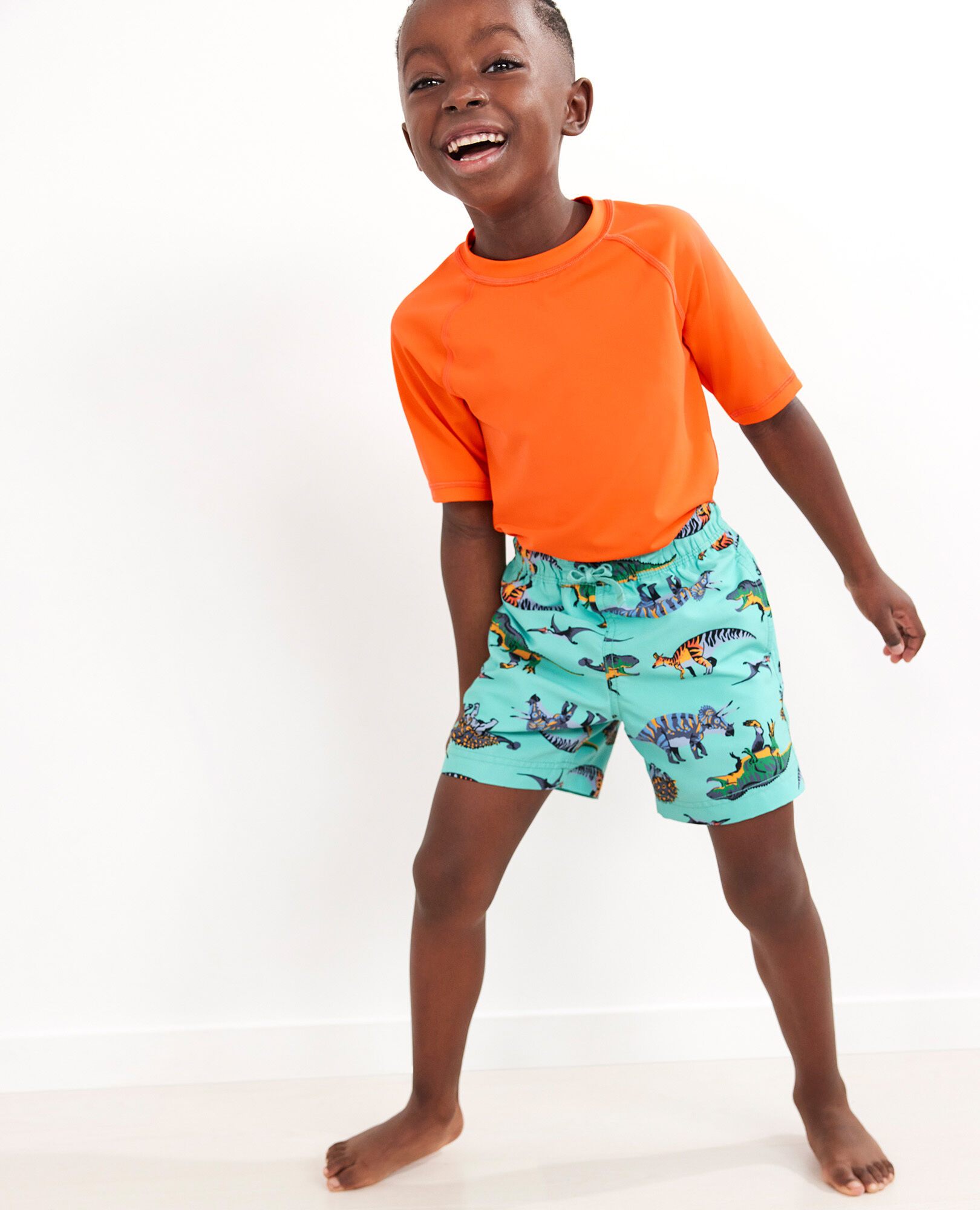 Print Swim Trunks