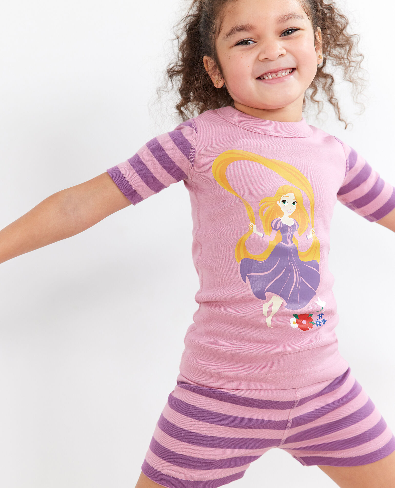 Disney Princess Short John Pajama Set