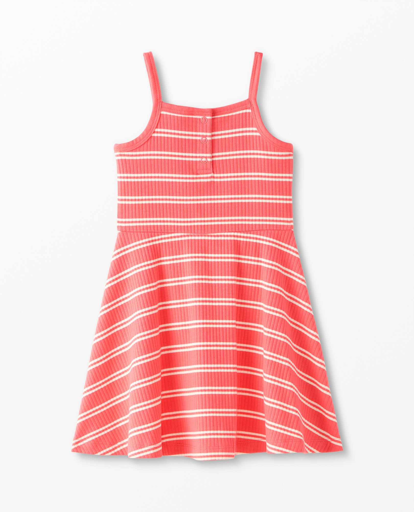 Striped Cami Fit & Flare Dress