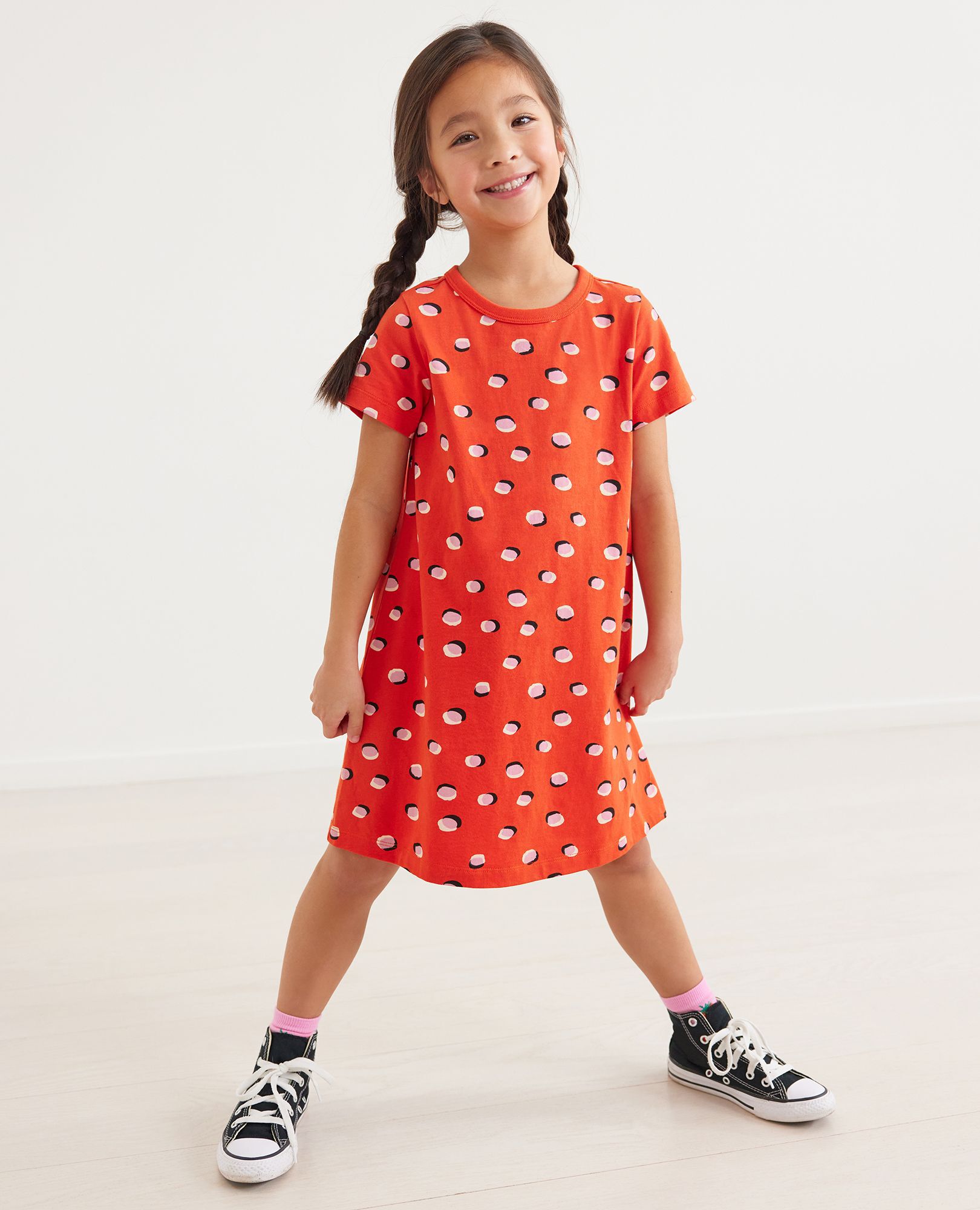 Print T-Shirt Dress