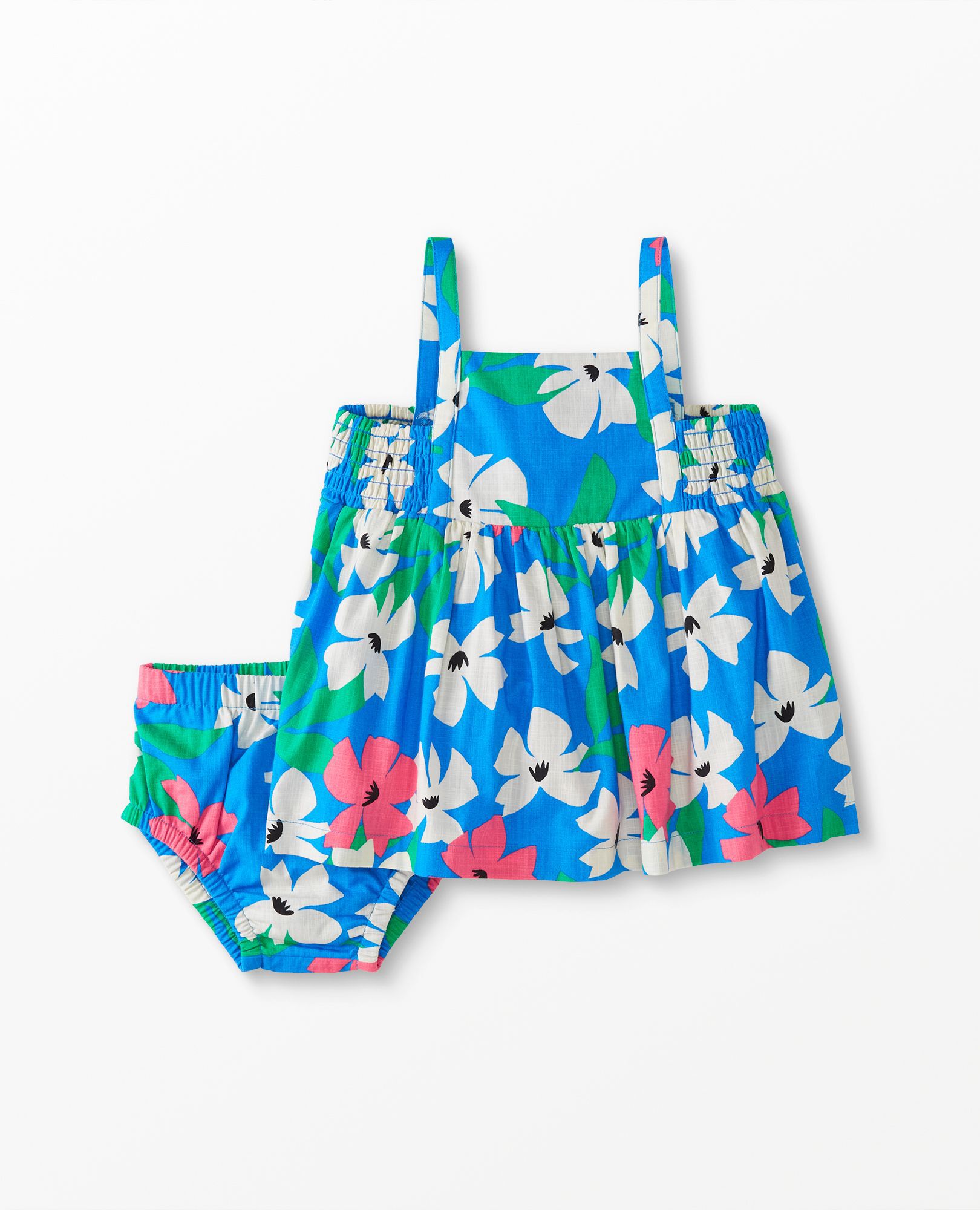 Baby Poplin Dress & Bloomer Set