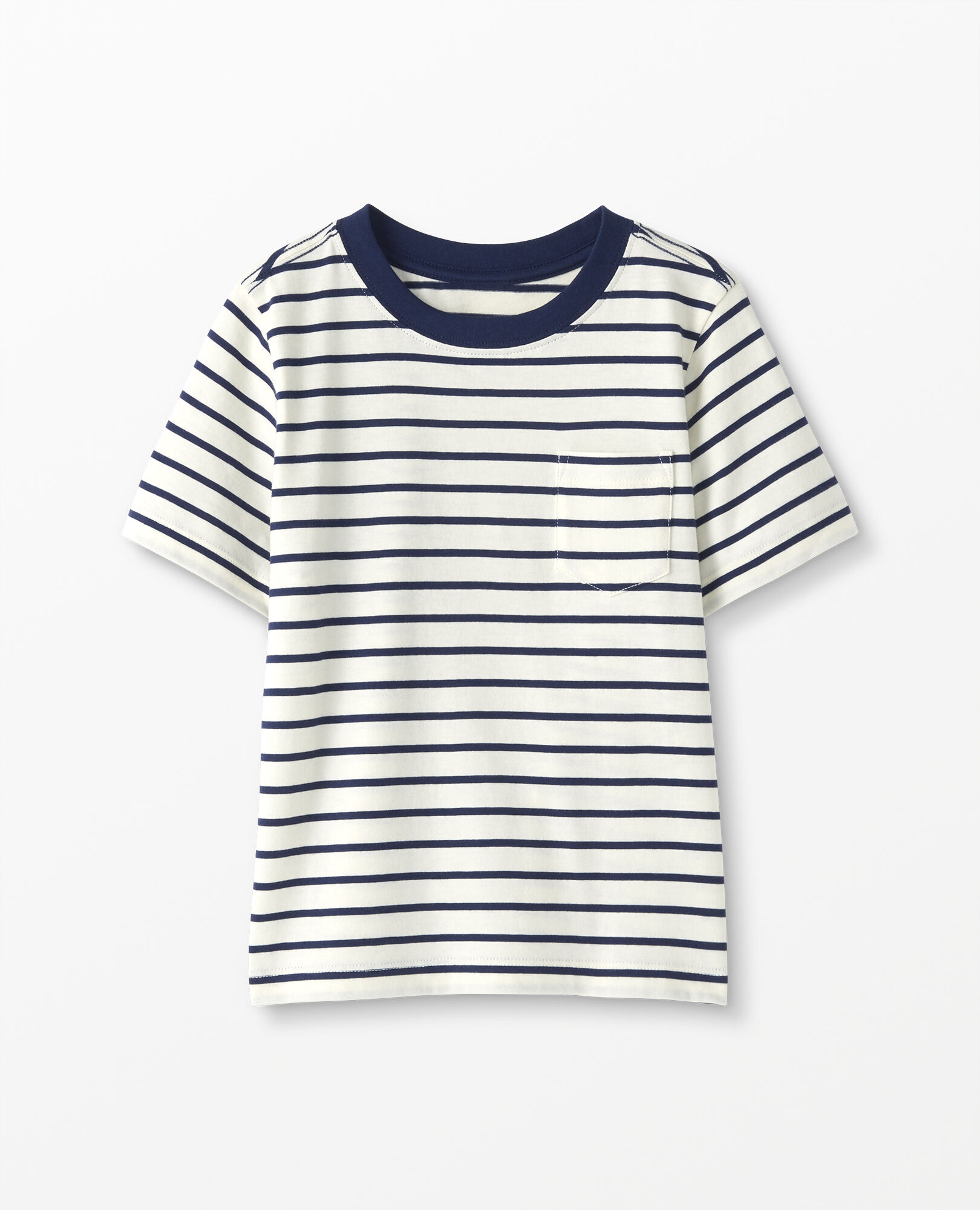 Bright Basics Pocket Tee In Pima Cotton