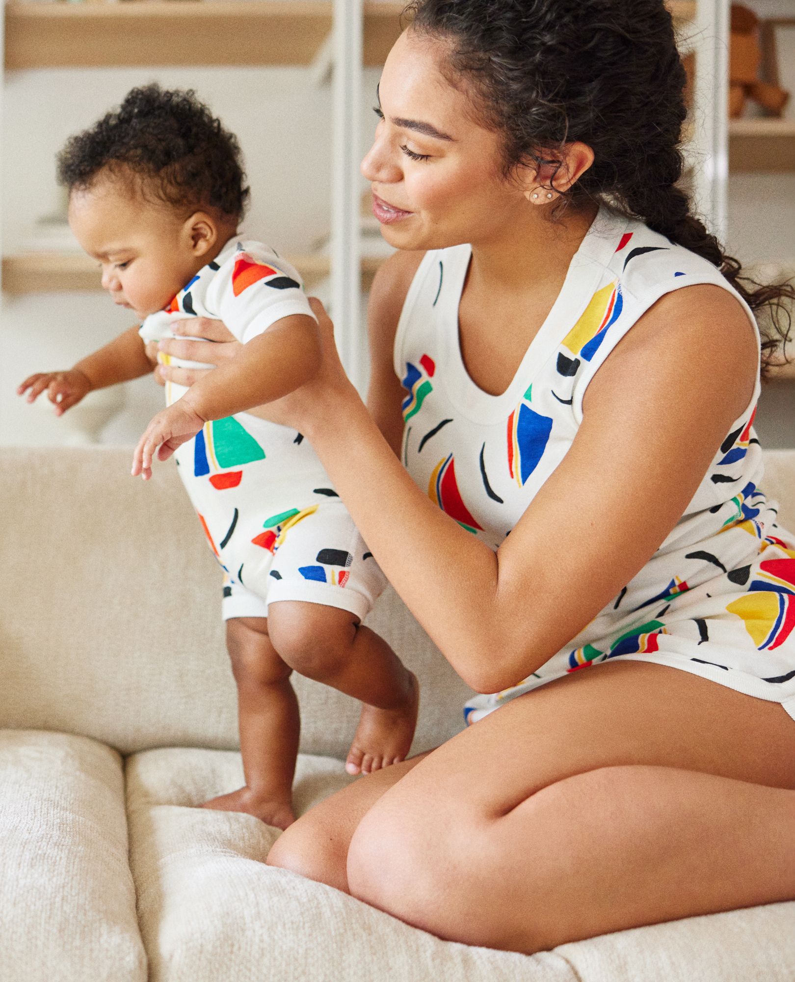 40th Anniversary Baby Zip Shortie Sleeper