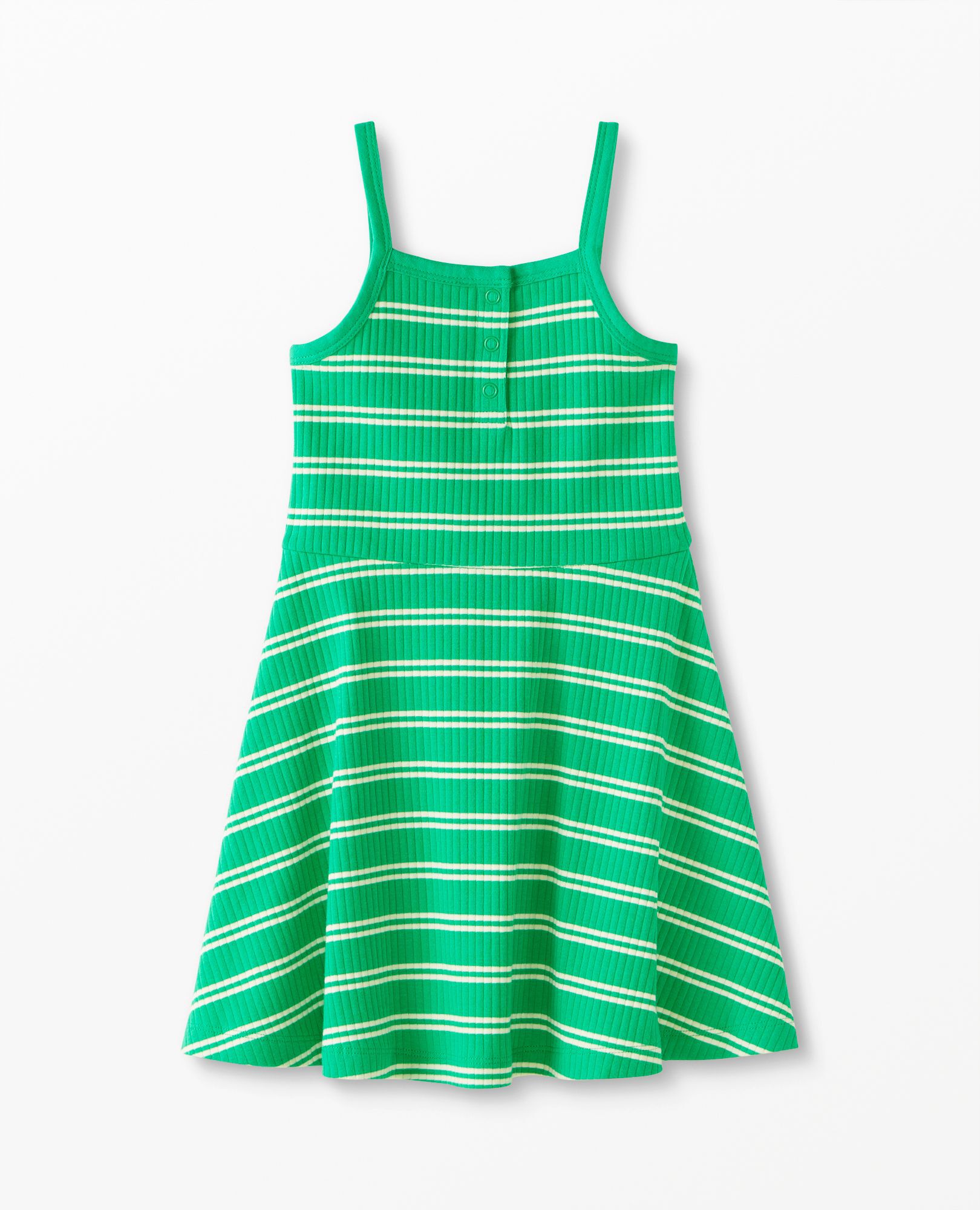 Striped Cami Fit & Flare Dress