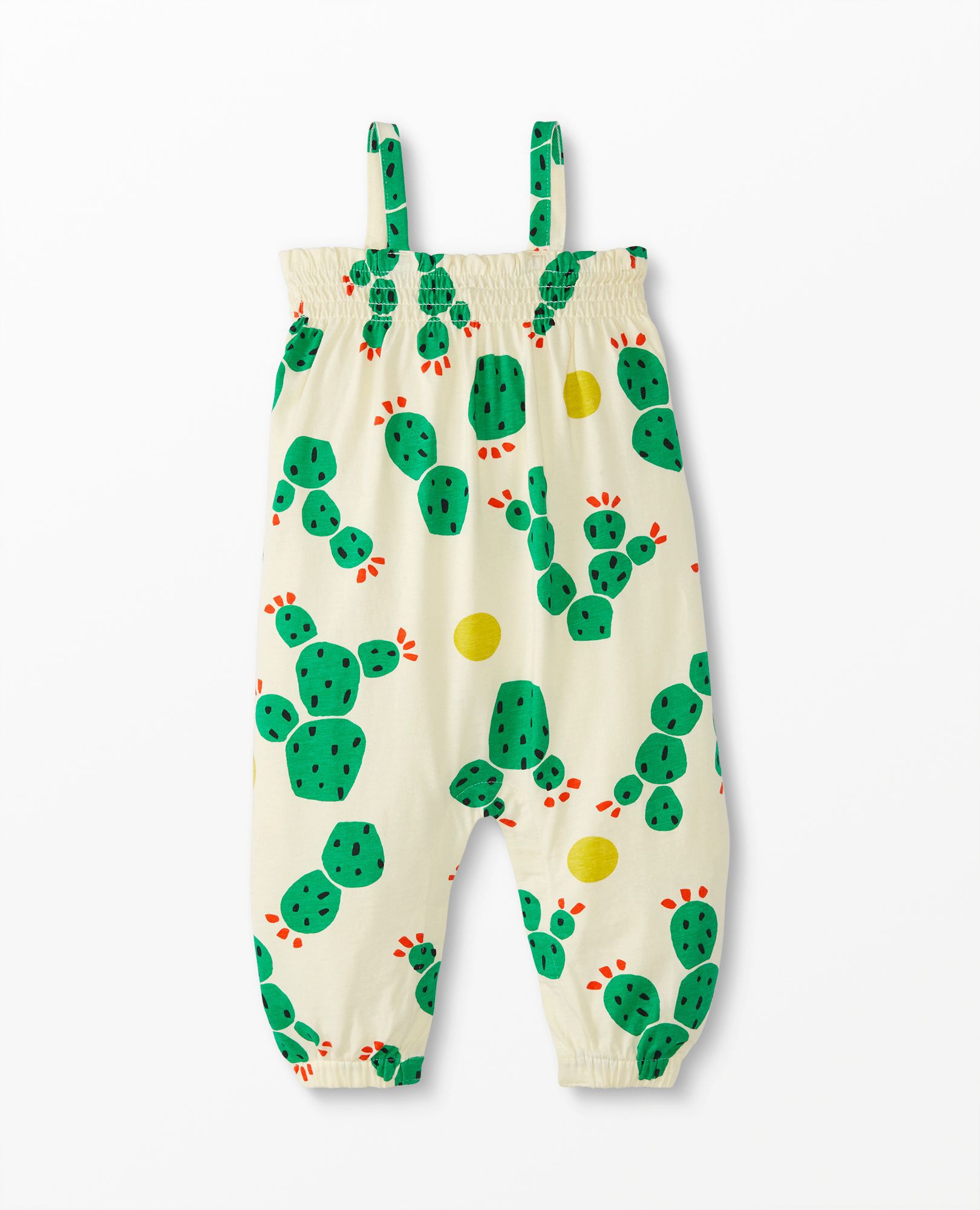 Baby Print Shoulder Romper