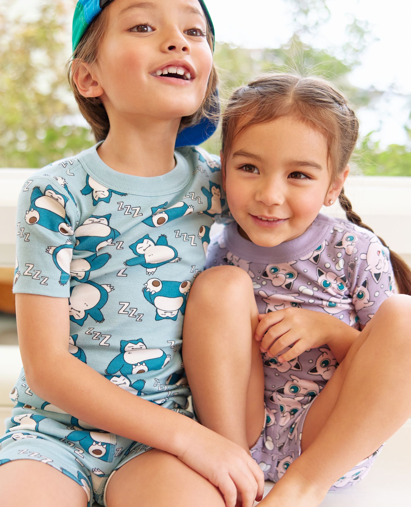 Pokémon Snorlax Short John Pajama Set