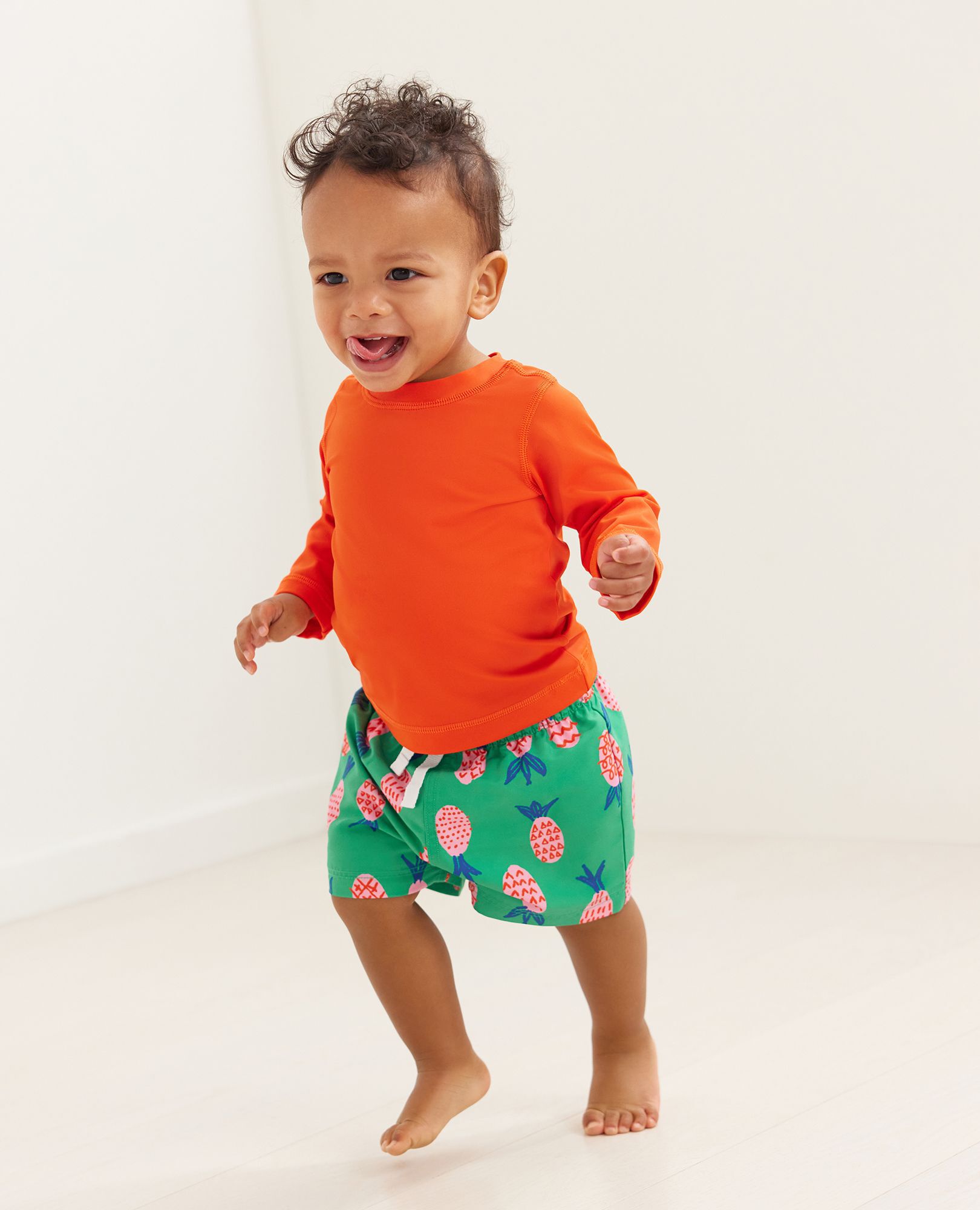 Baby Woven Swim Trunks