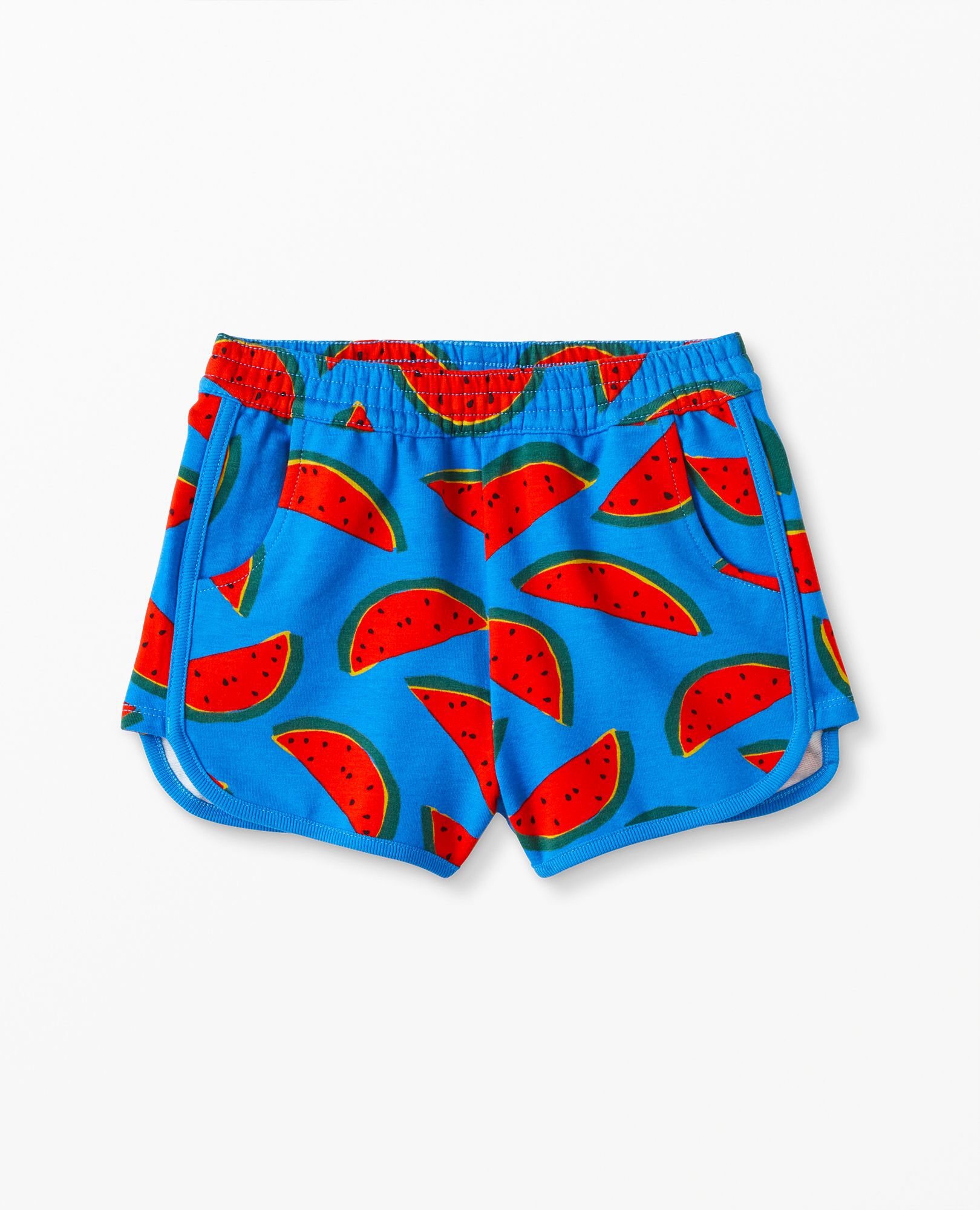 Print Shorts In French Terry