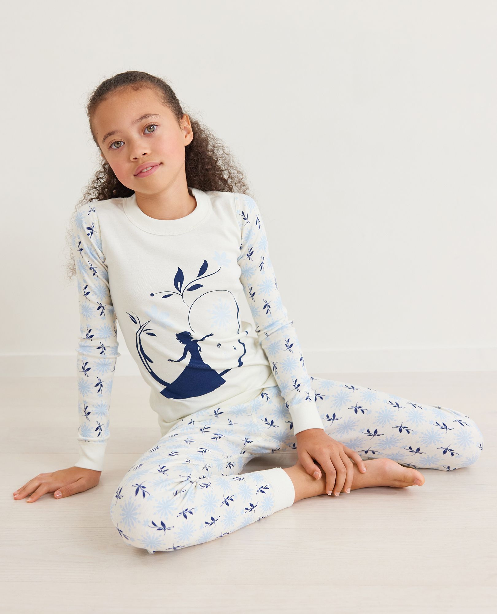 Disney Frozen 2 Winter Long John Pajama Set