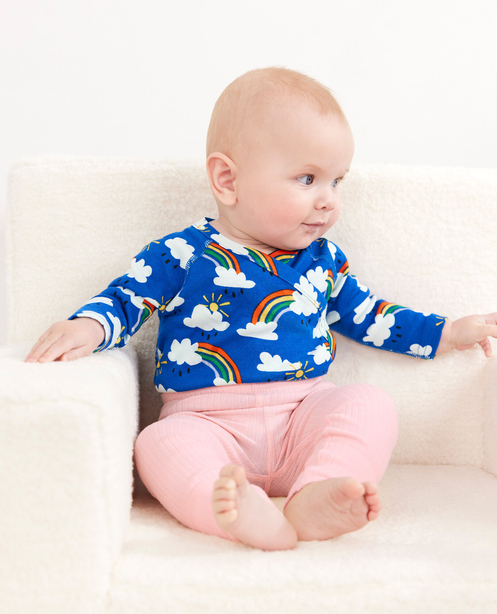 Baby Print Side Snap Bodysuit