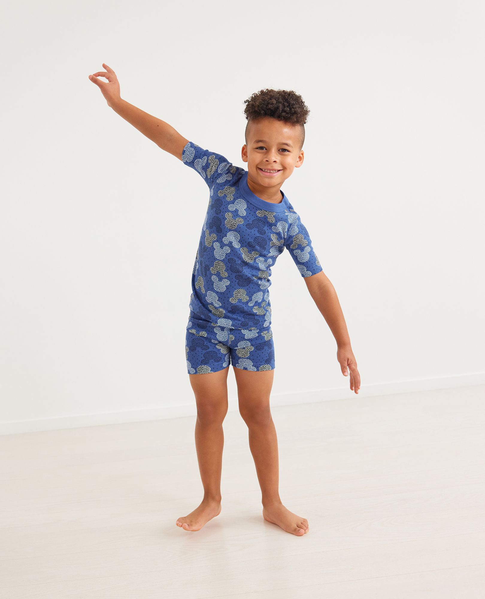 Disney Mickey Mouse Vacation Short John Pajama Set