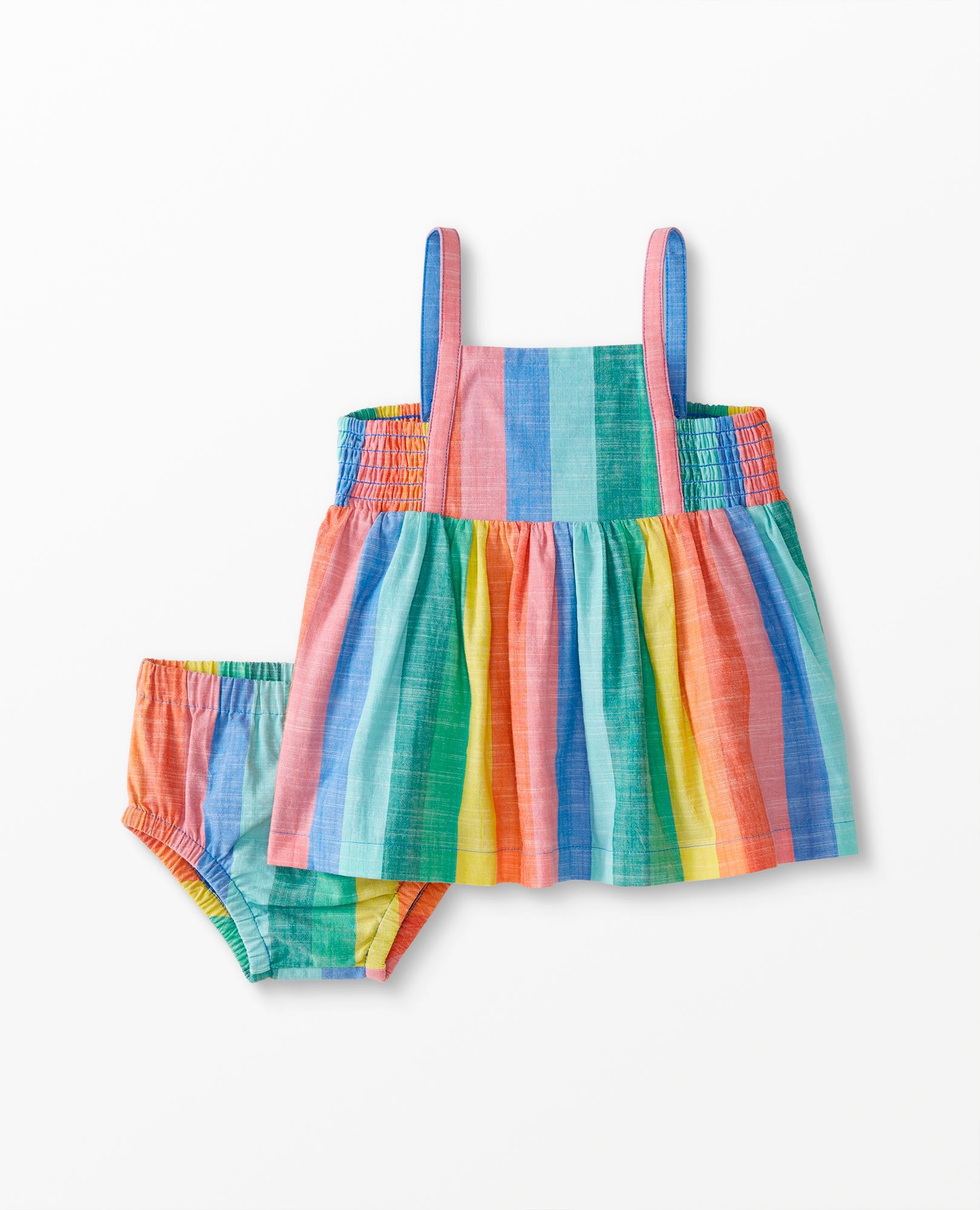 Baby Poplin Dress & Bloomer Set