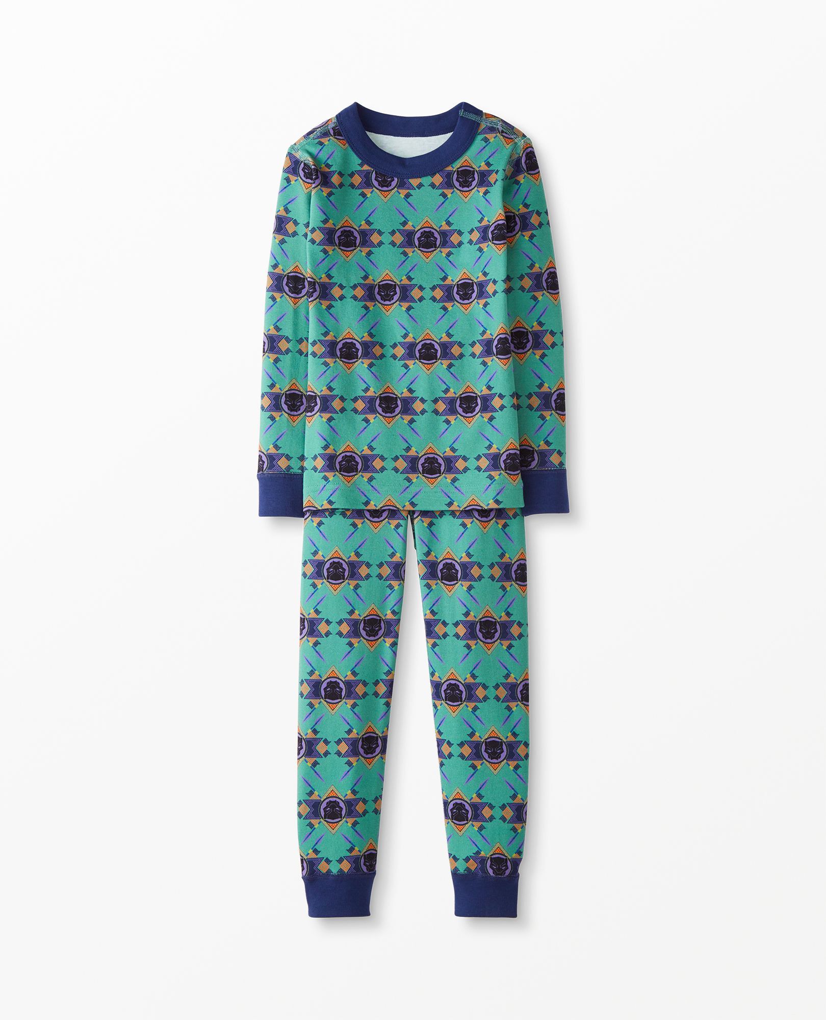Marvel Black Panther Long John Pajama Set