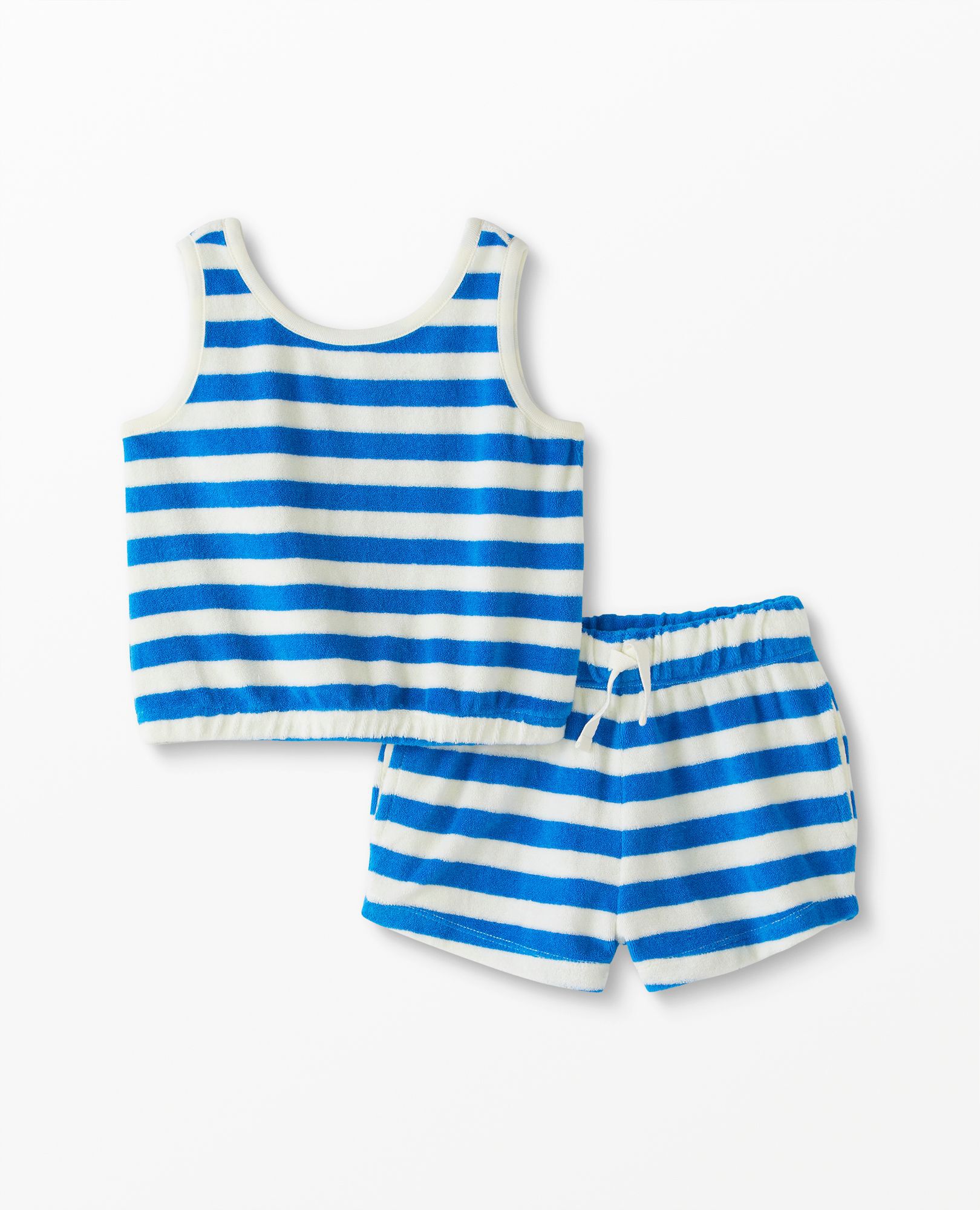 Print Girls Tank Top & Shorts Set