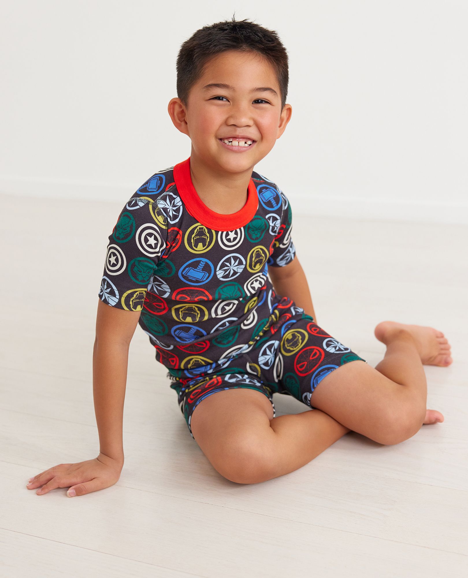 Marvel Icons Short John Pajama Set