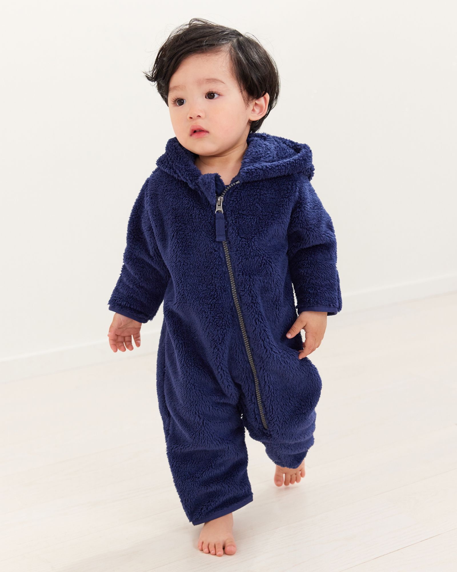 Baby Zip One Piece In Marshmallow
