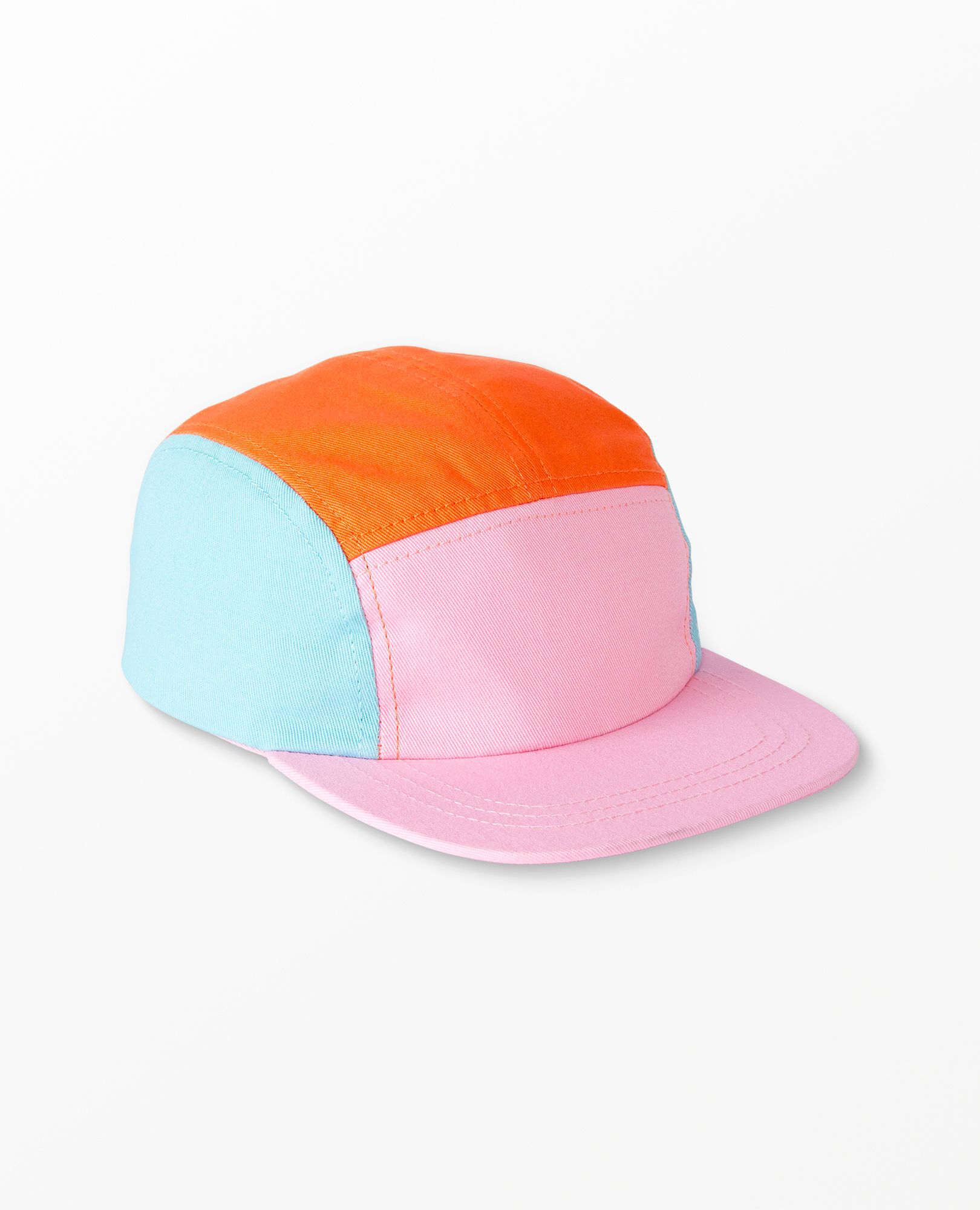 5-Panel Flat Brim Cap