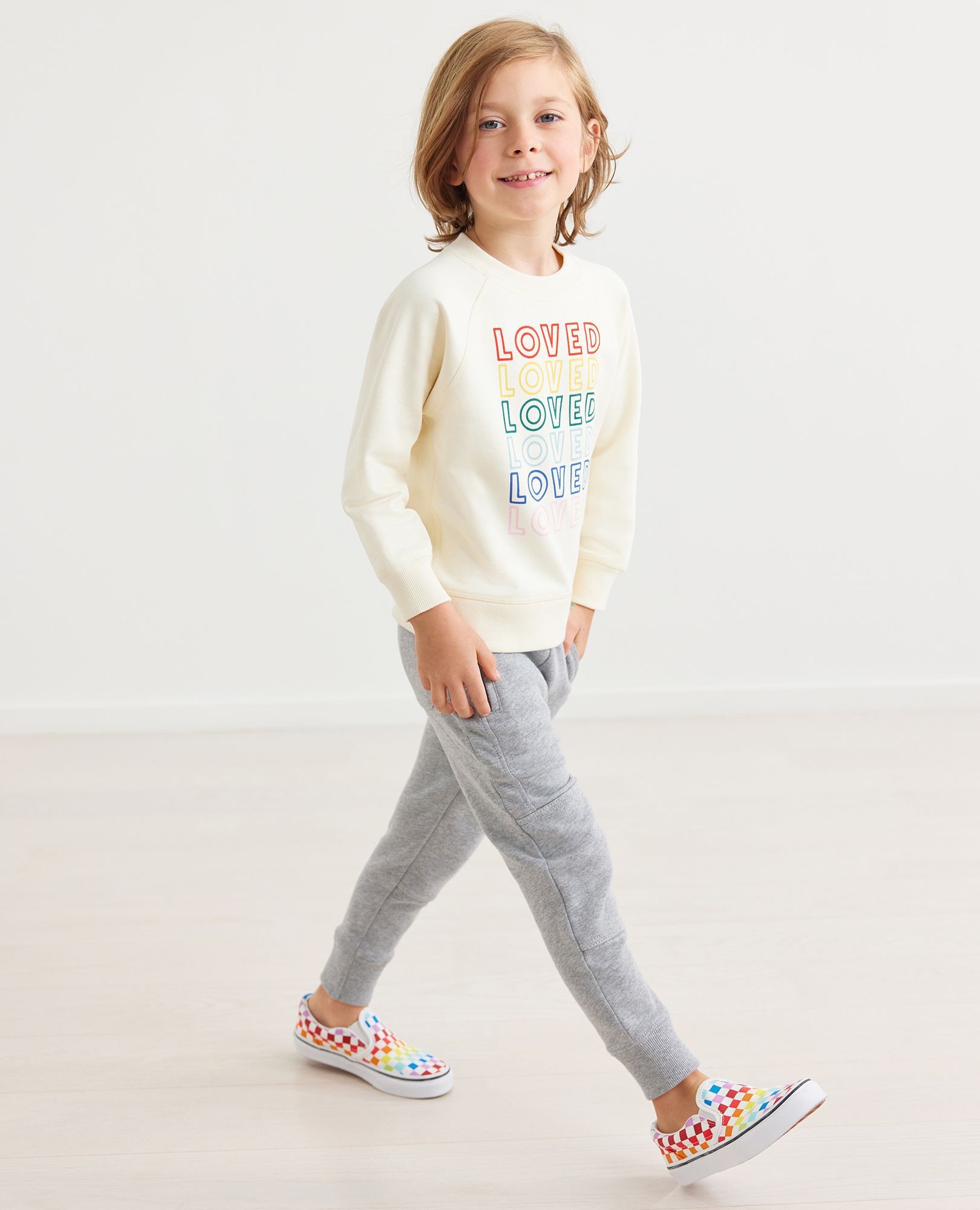 Valentines Graphic Sweatshirt In French Terry