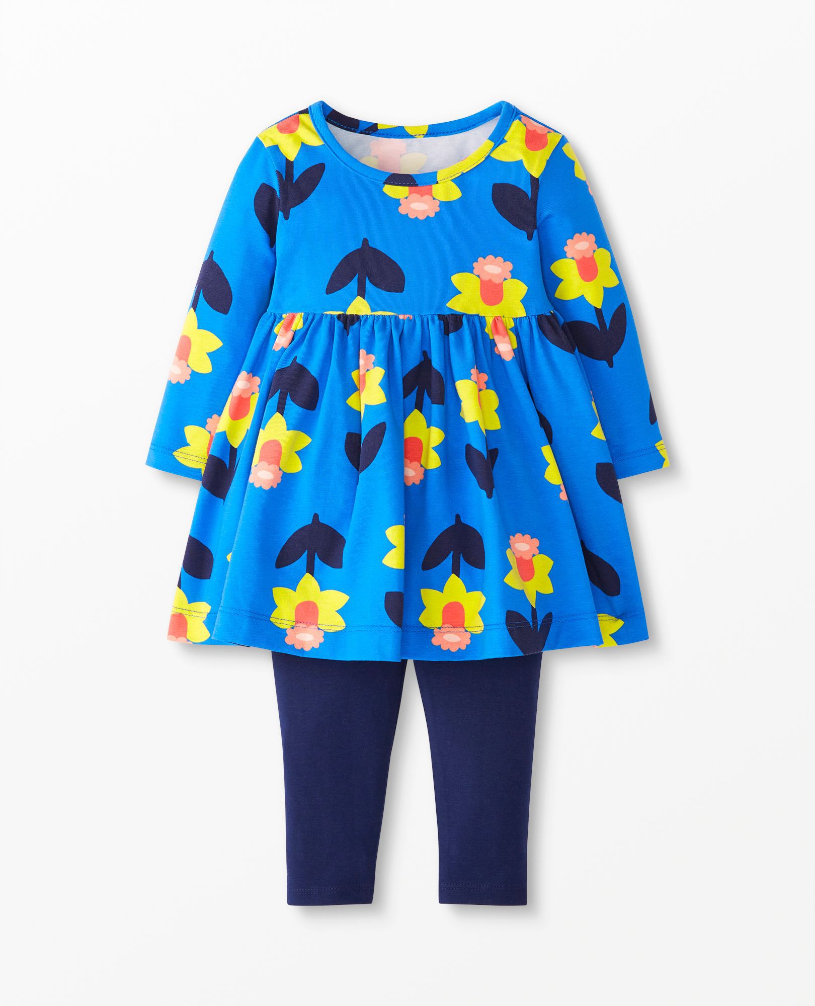 Baby Skater Dress & Leggings Set