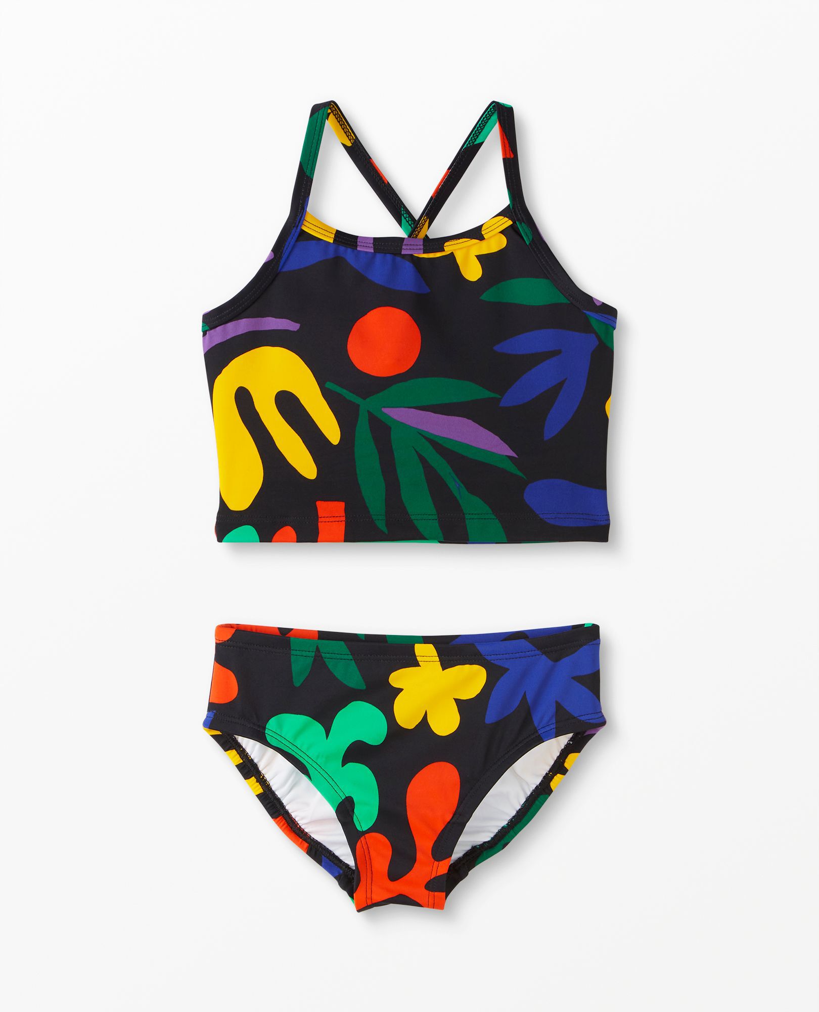 Sunblock Print Tankini Set
