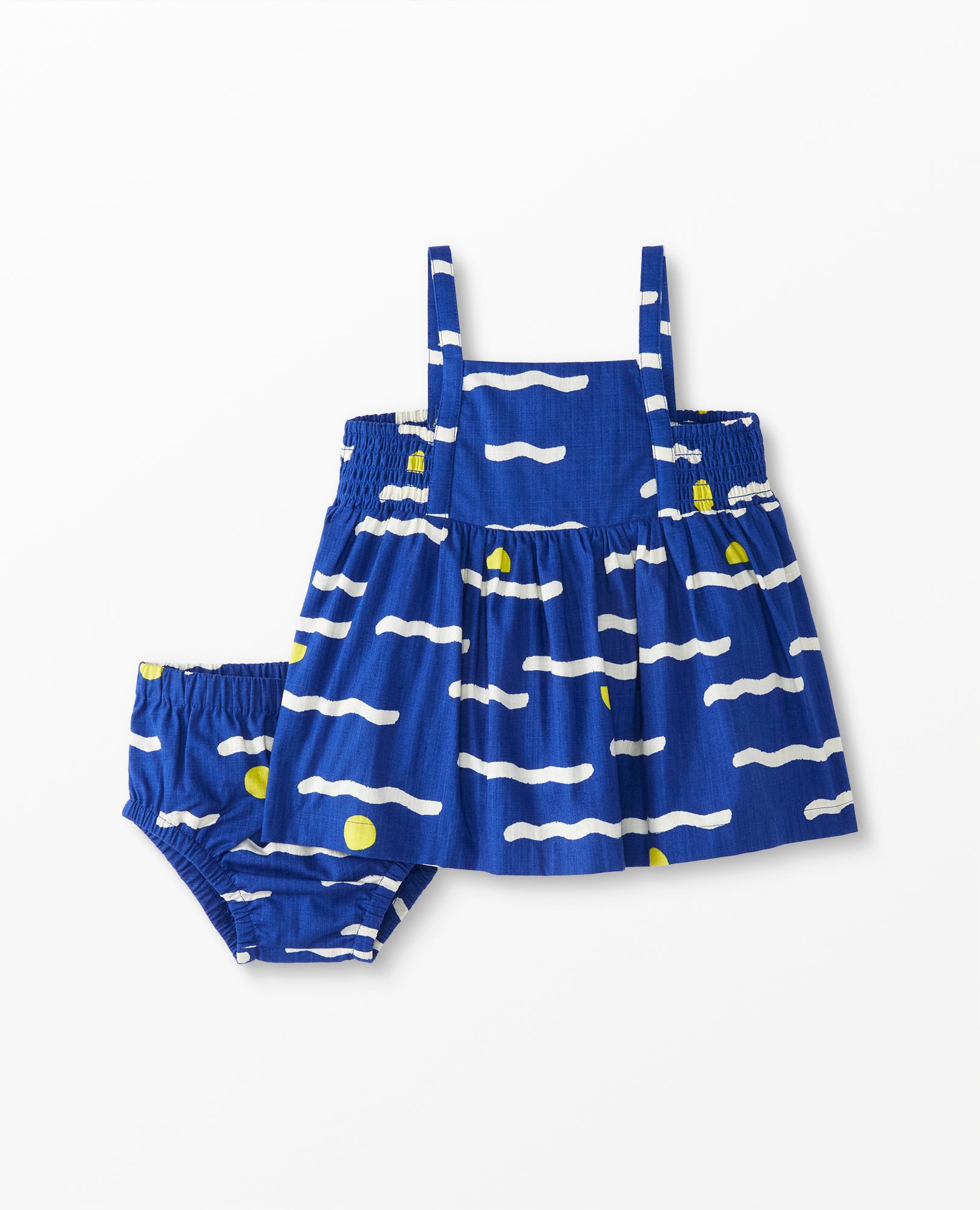 Baby Poplin Dress & Bloomer Set
