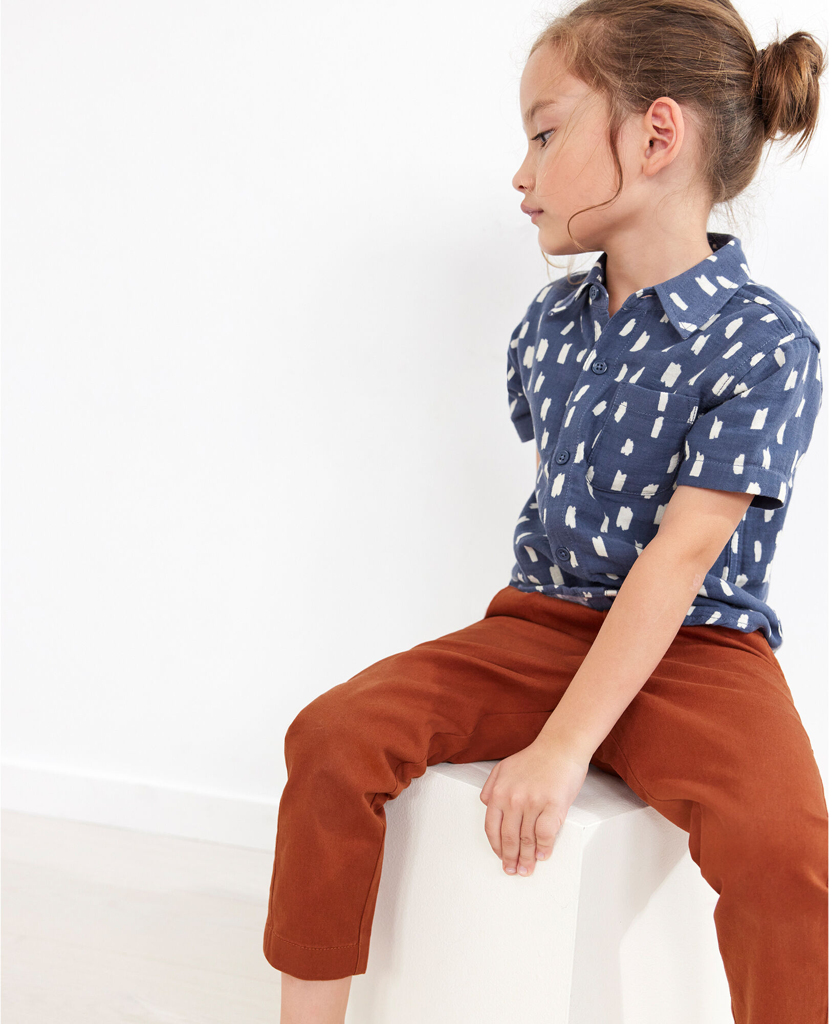 Skater Chinos In Stretch Twill