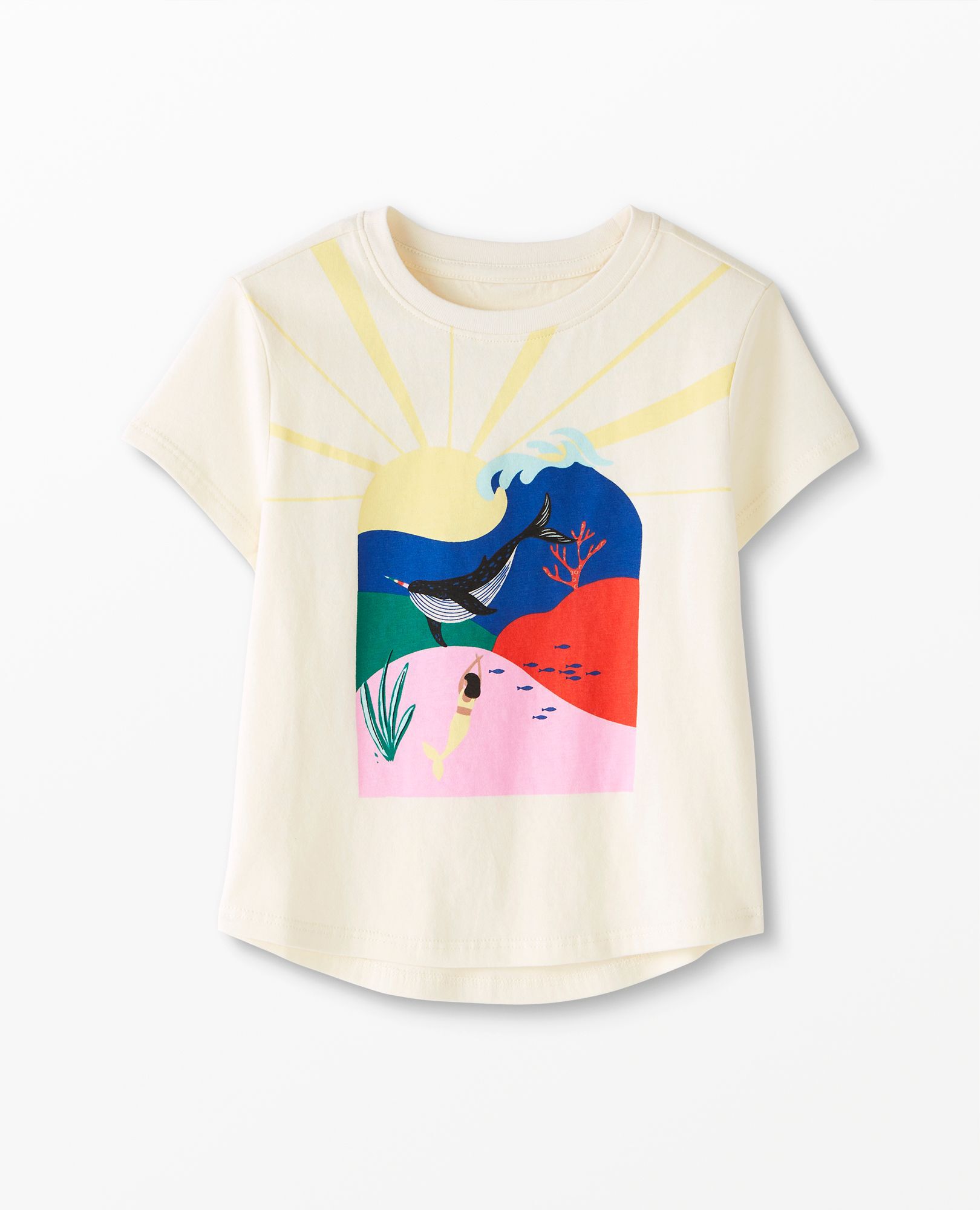 Graphic Tee In Cotton Jersey