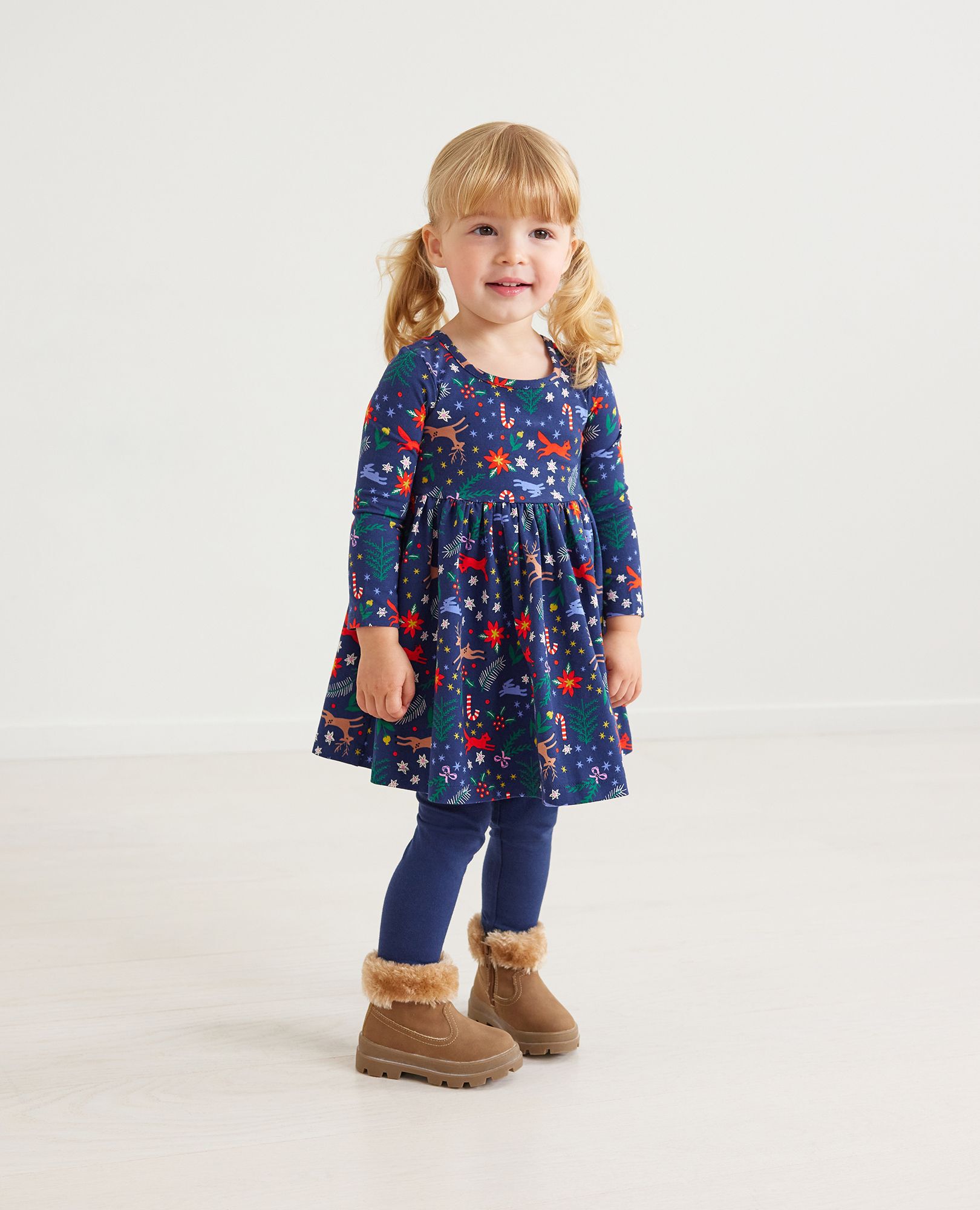 Baby Skater Dress & Leggings Set