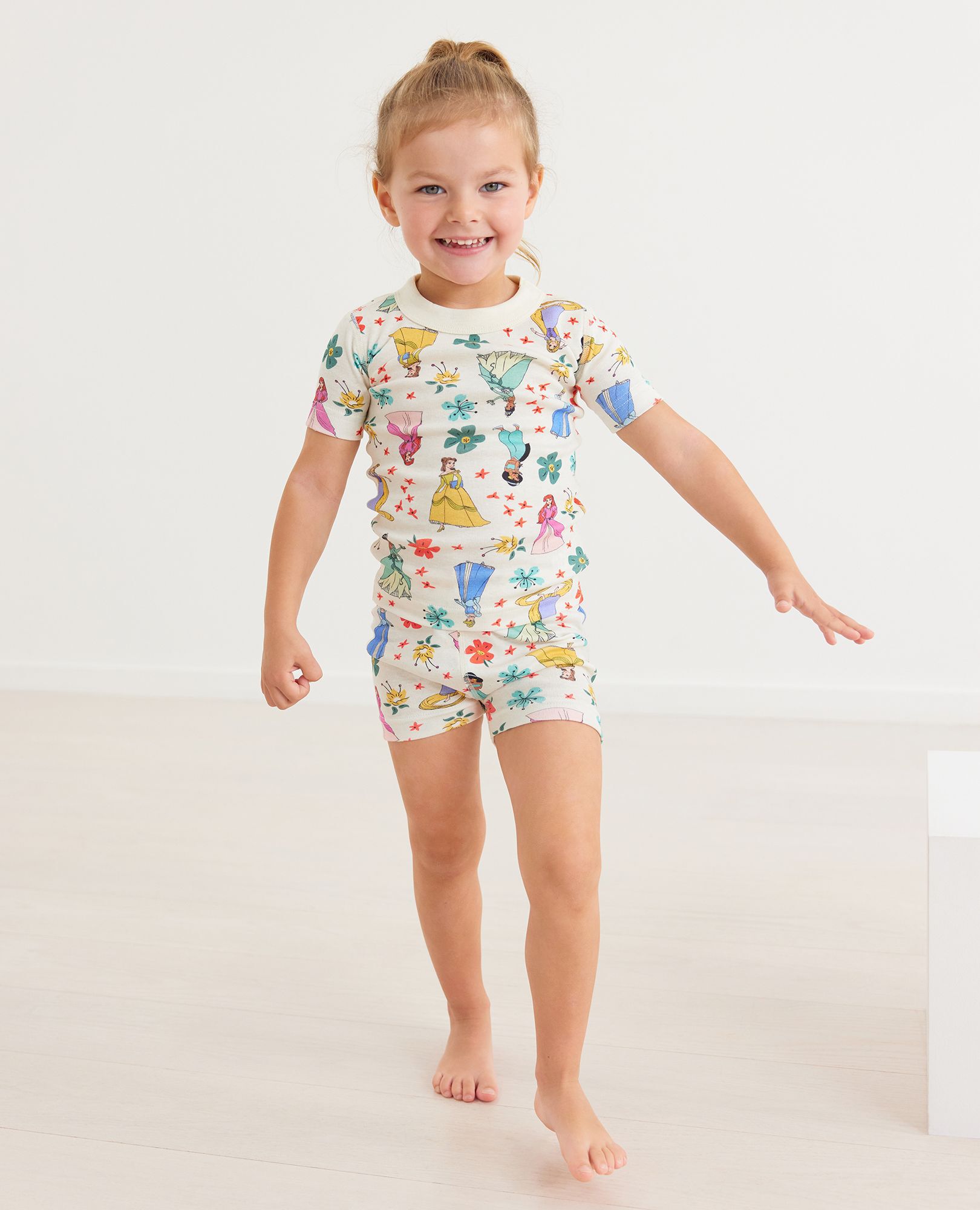 Disney Princess Short John Pajama Set