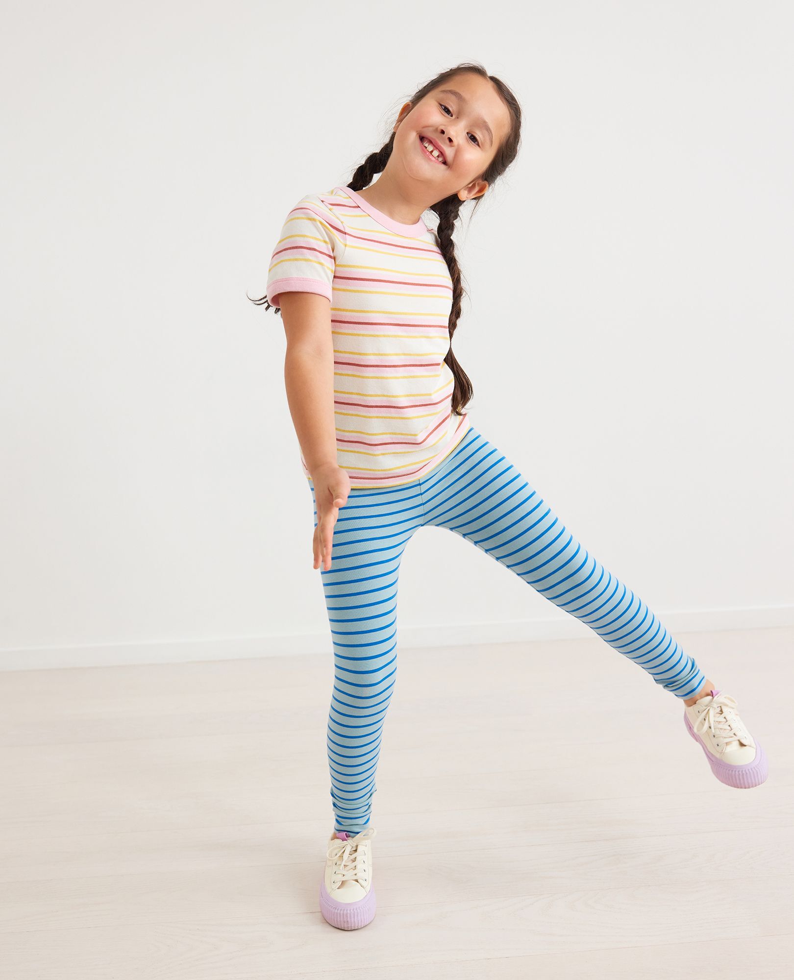 Striped Ringer Tee