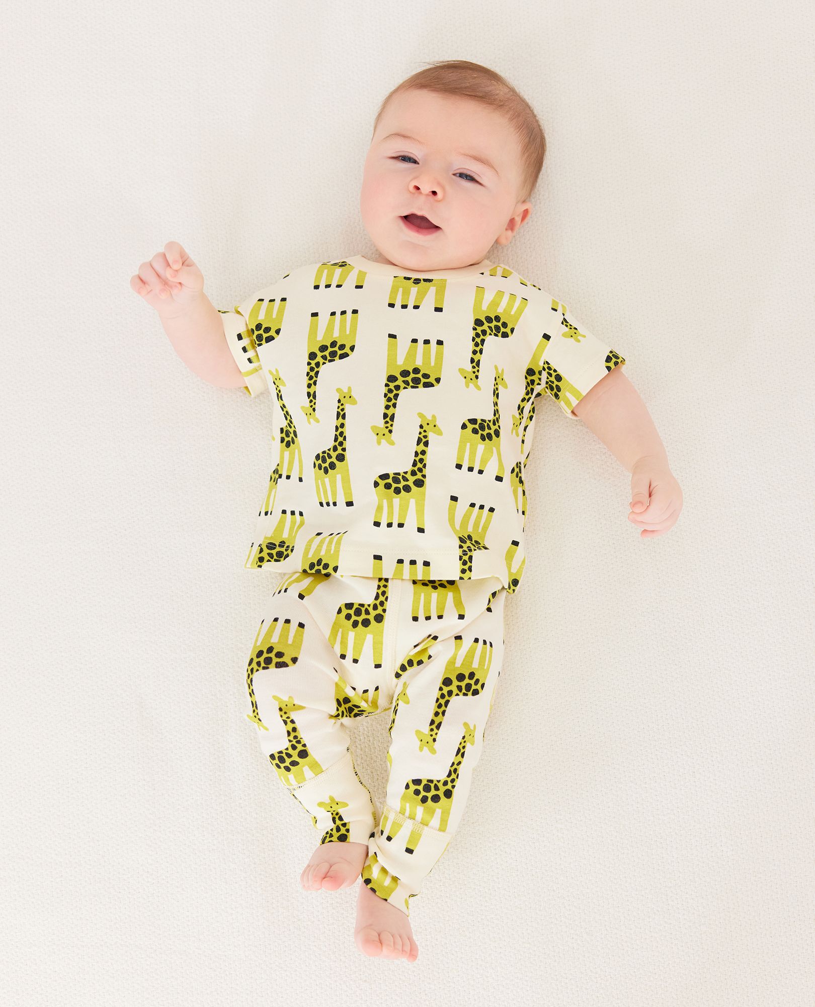 Baby Print Tee In Cotton Jersey