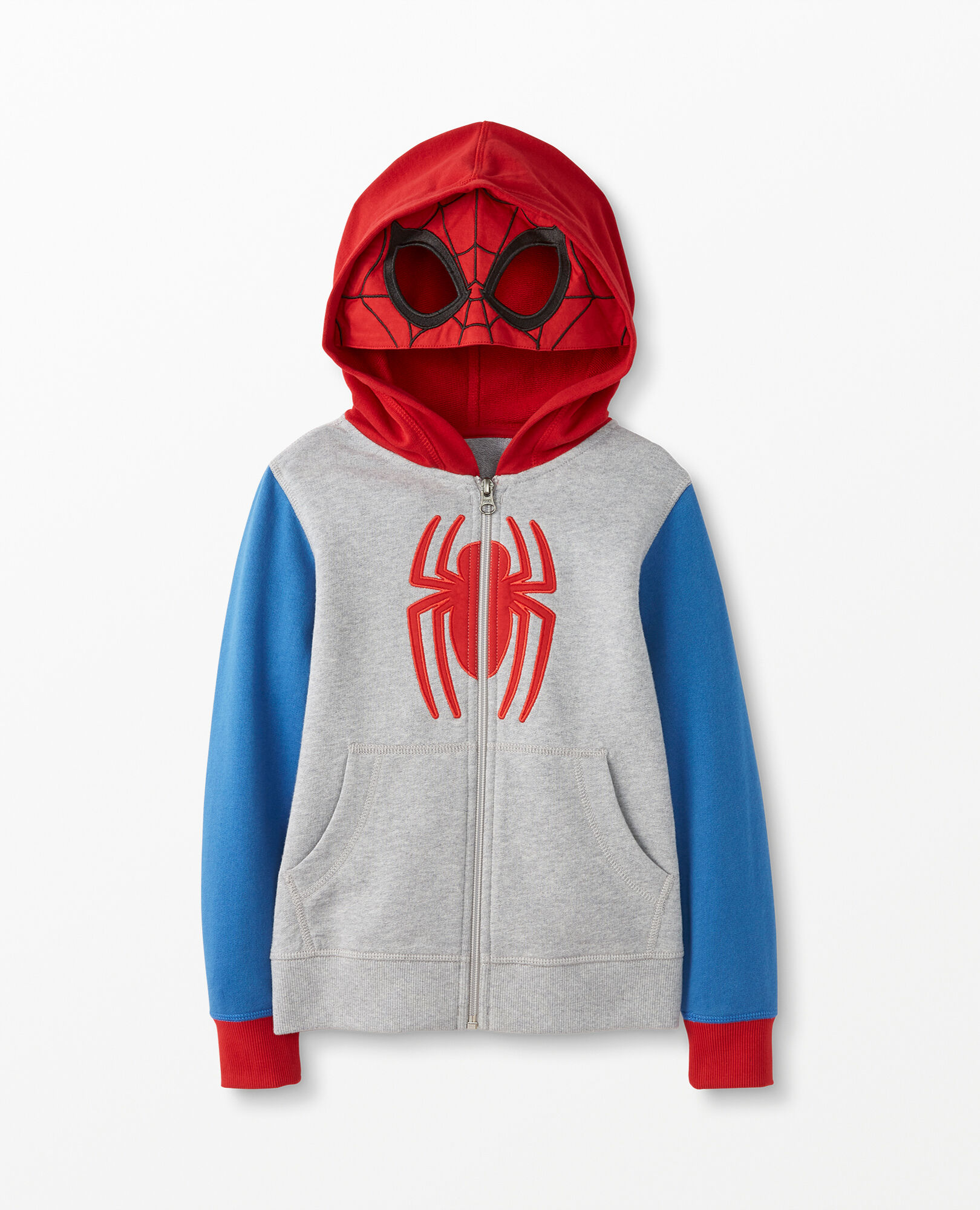 Marvel Spider-Man Zip Up Hoodie In French Terry