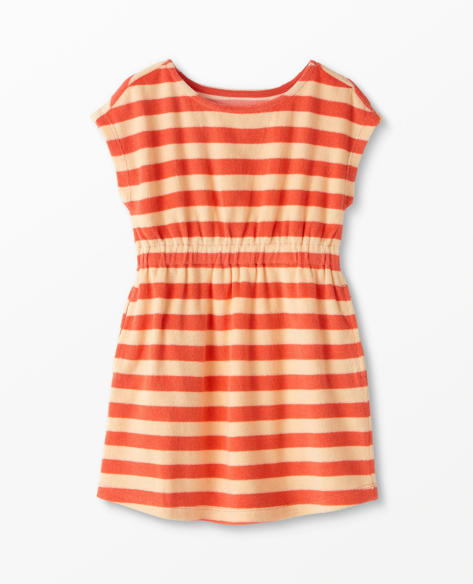 Striped Loop Terry Cover-Up