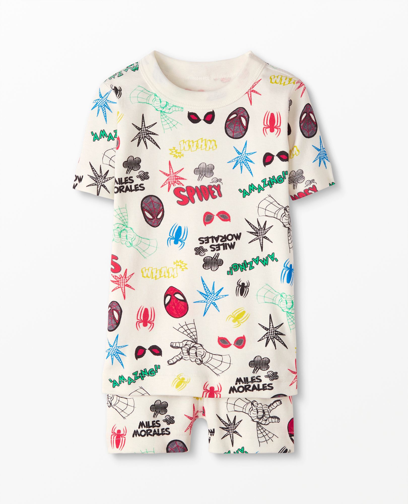 Marvel Spider-Man Summer Short John Pajama Set