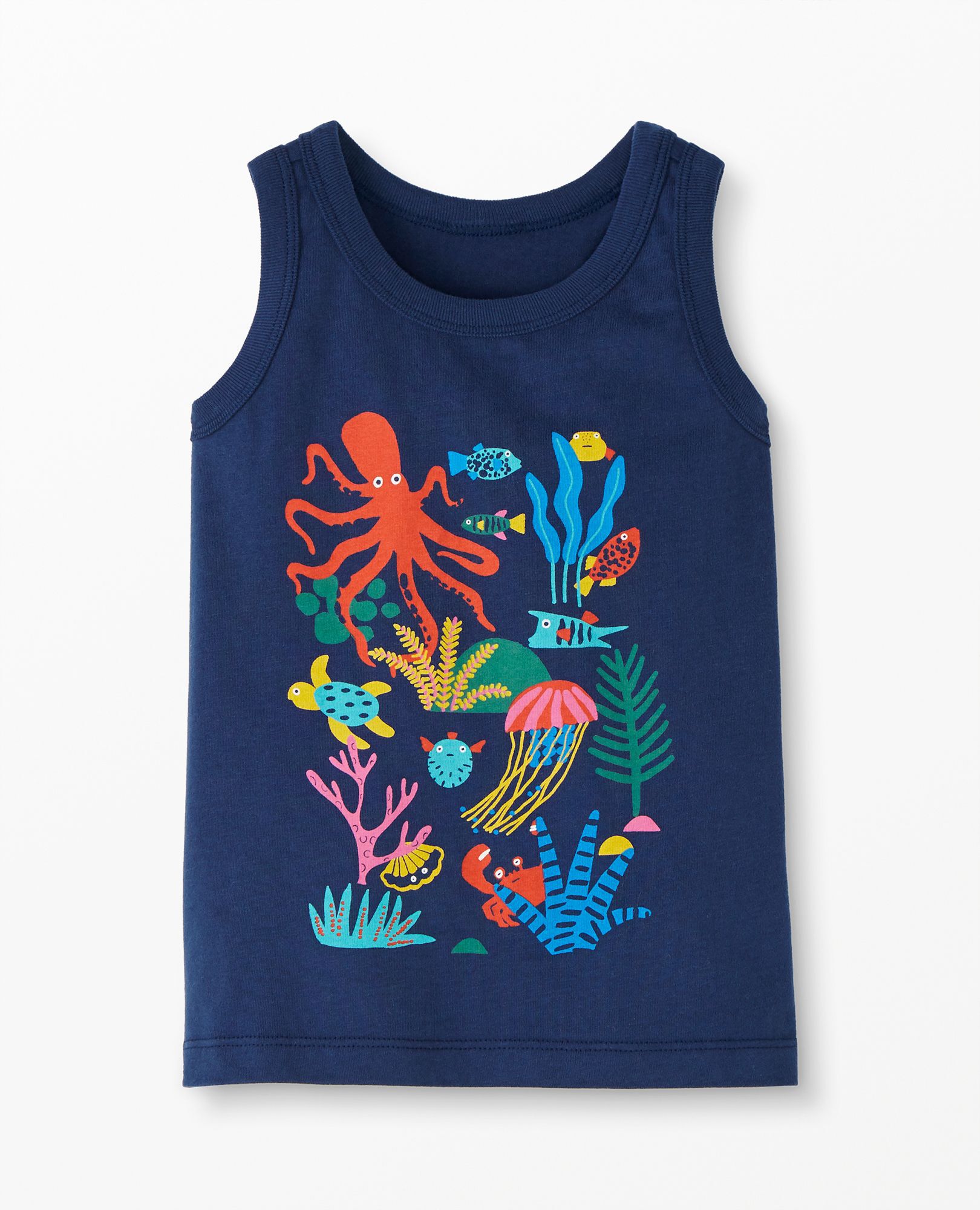 Graphic Girls Tank Top In Cotton jersey