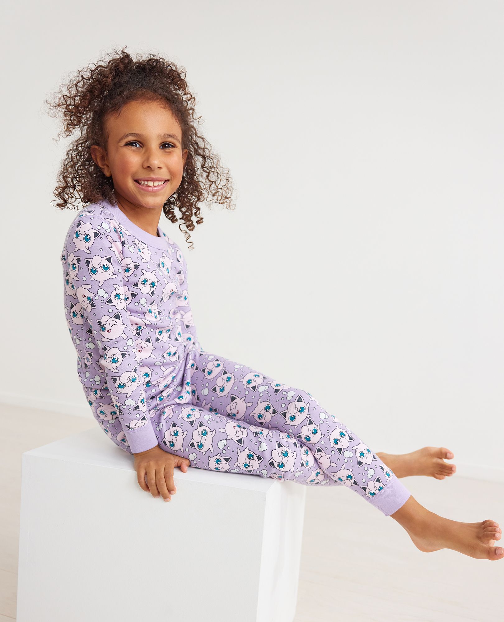 Pokémon Jigglypuff Long John Pajama Set