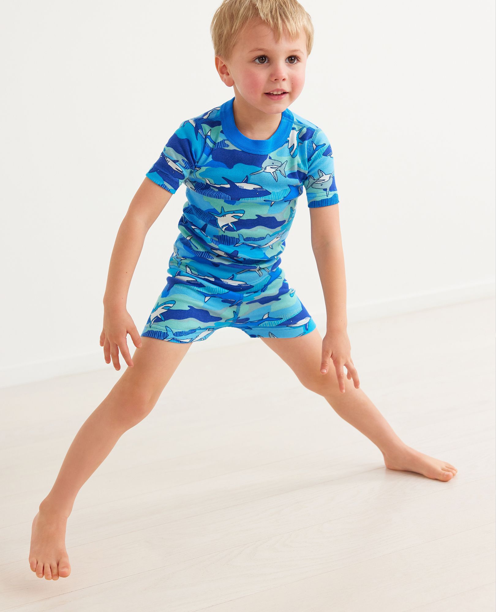 Short John Pajama Set
