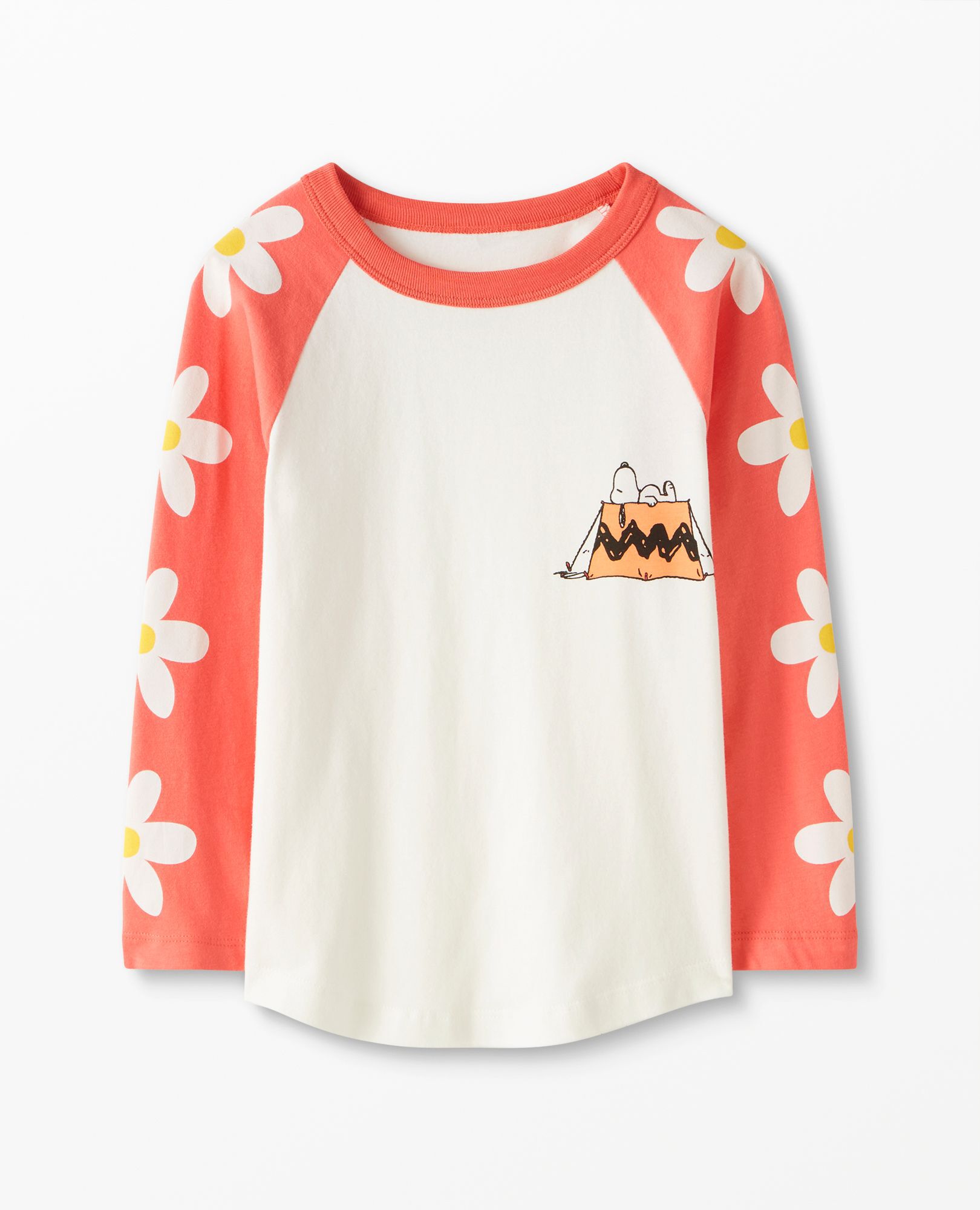 Peanuts Camp Baseball Tee