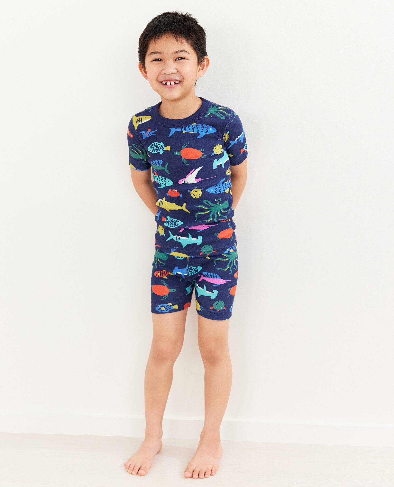 Short John Pajama Set