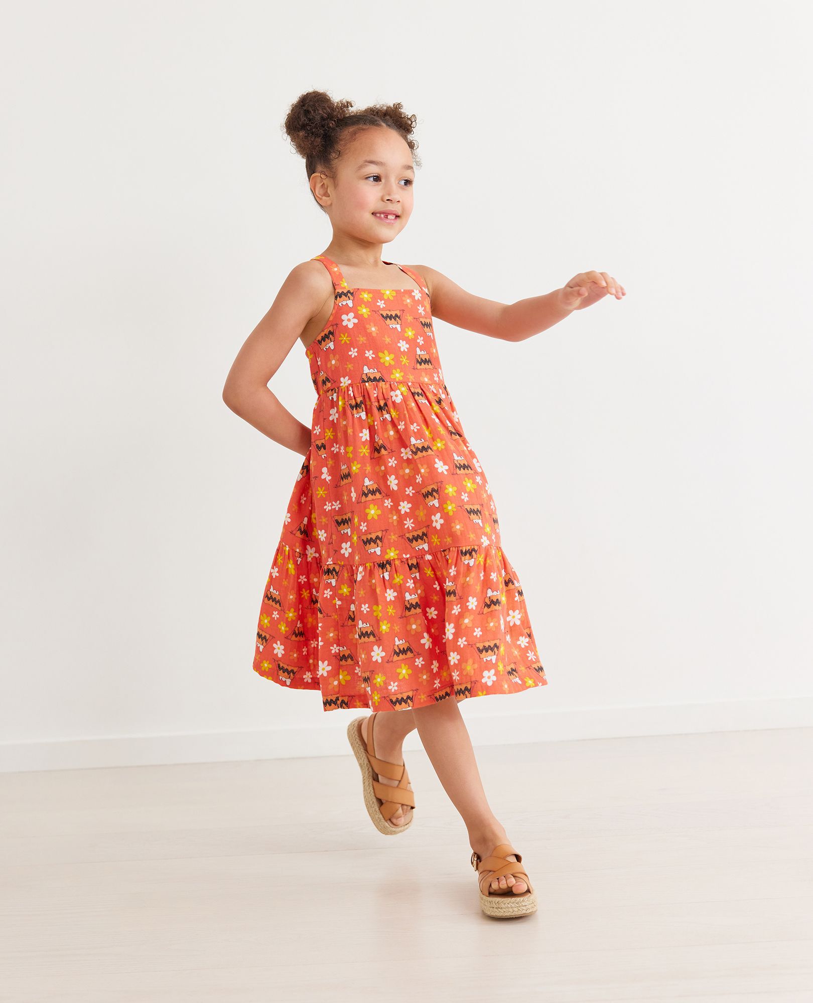 Peanuts Camp Muslin Twirl Dress