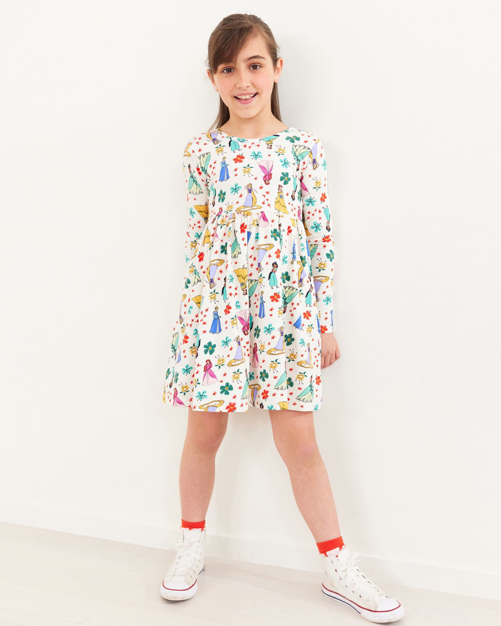 Disney Princess Print Skater Dress