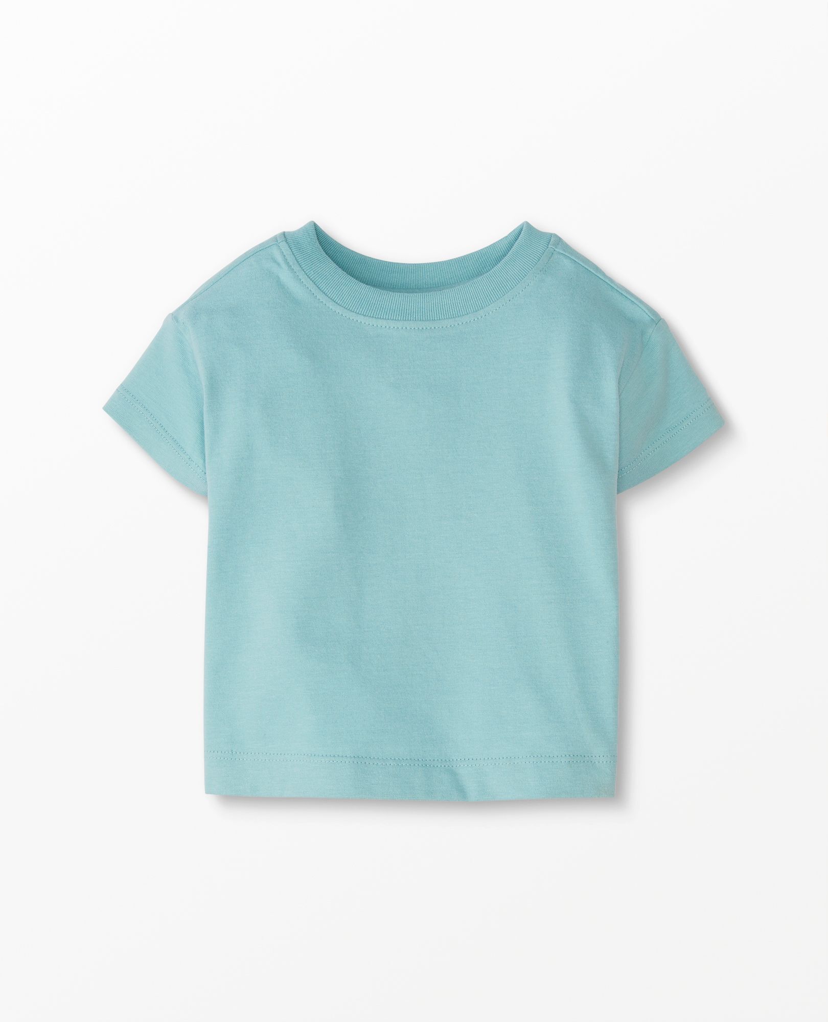Baby Solid Tee In Cotton Jersey