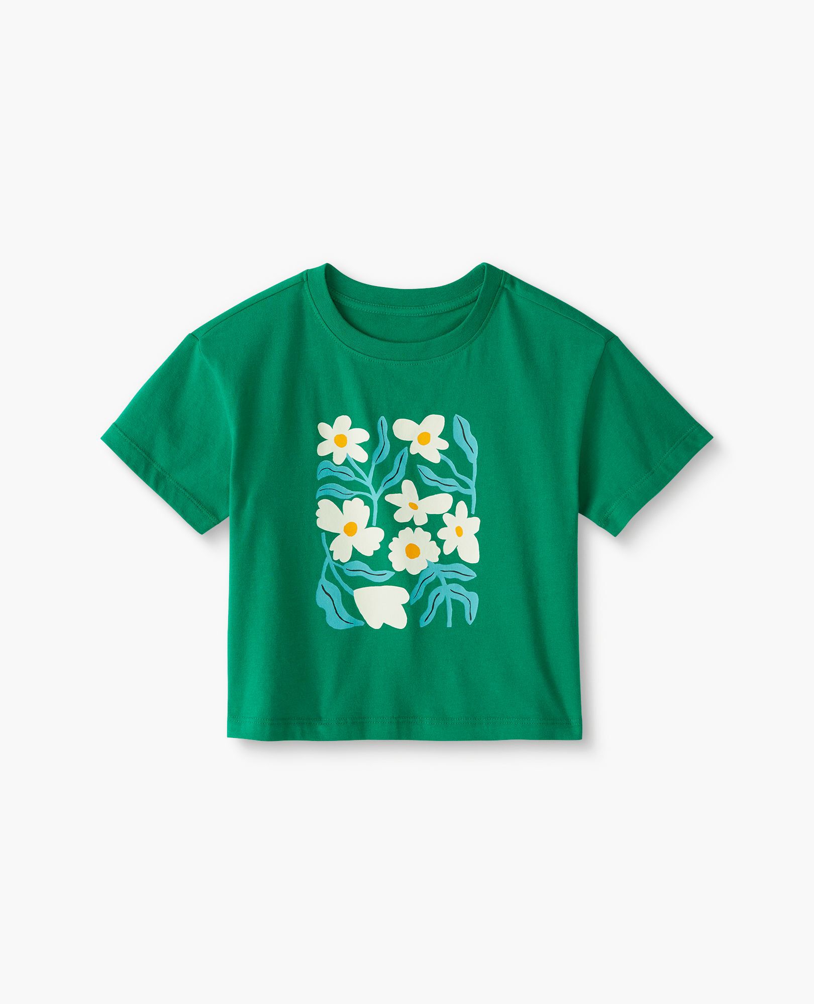 Boxy Drop Shoulder Graphic Tee