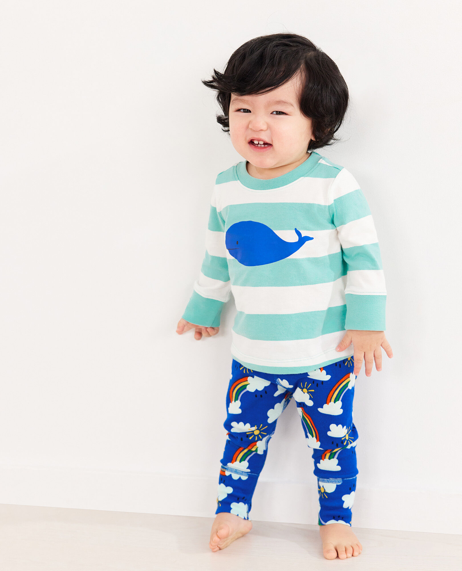 Baby Wiggle Pants In Organic Cotton