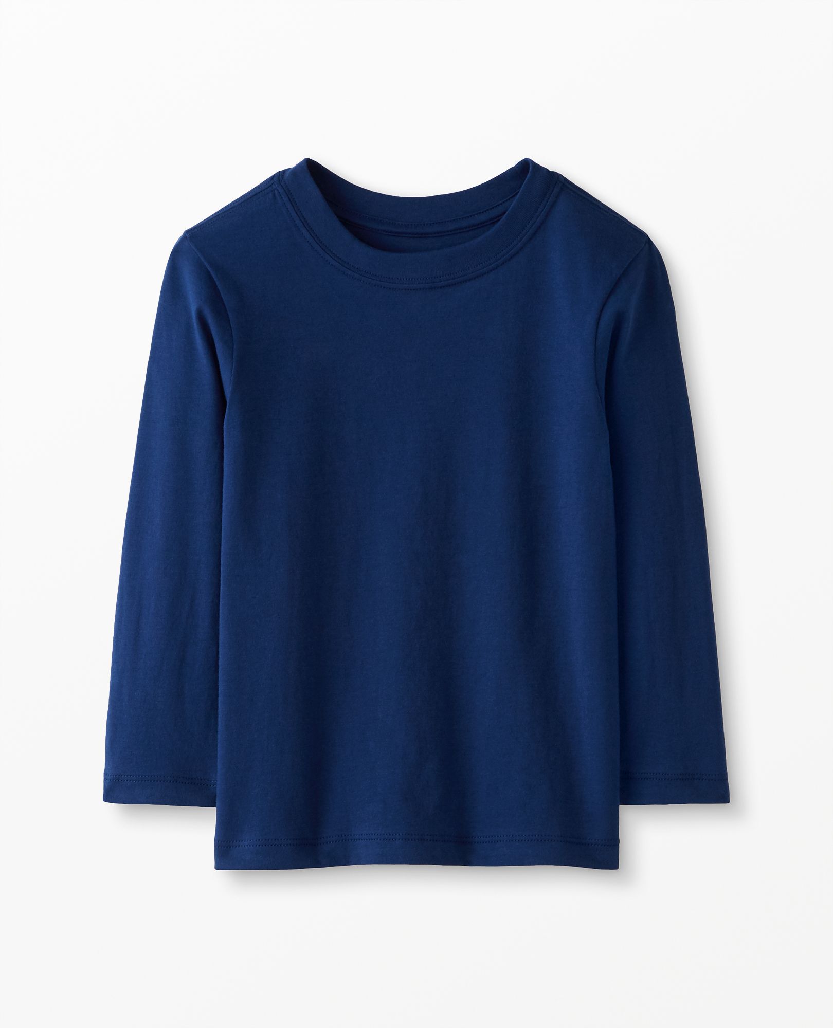 Bright Basics Layering Tee In Pima Cotton